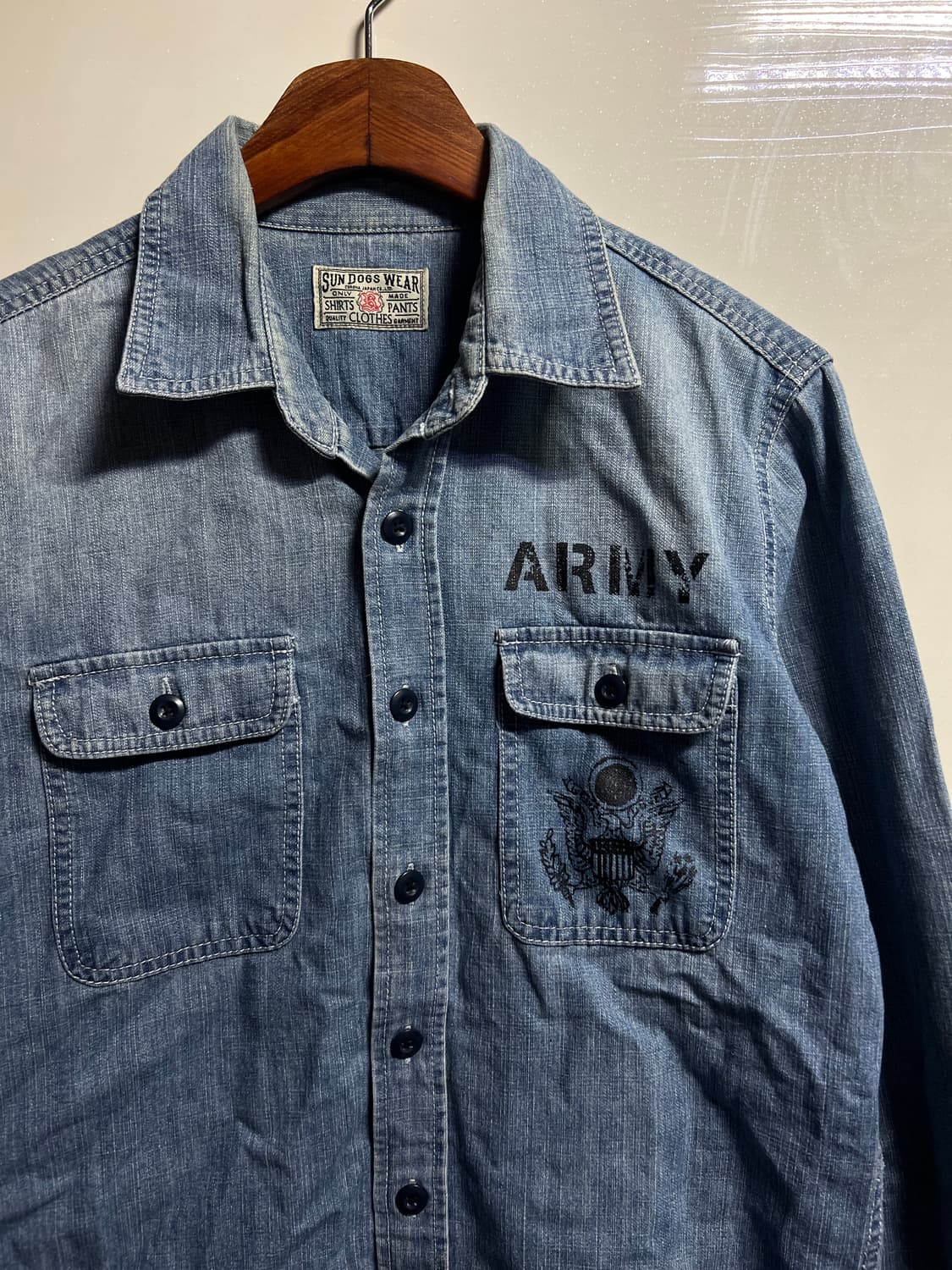 Sun Dogs USAF 데님셔츠 상품이미지3