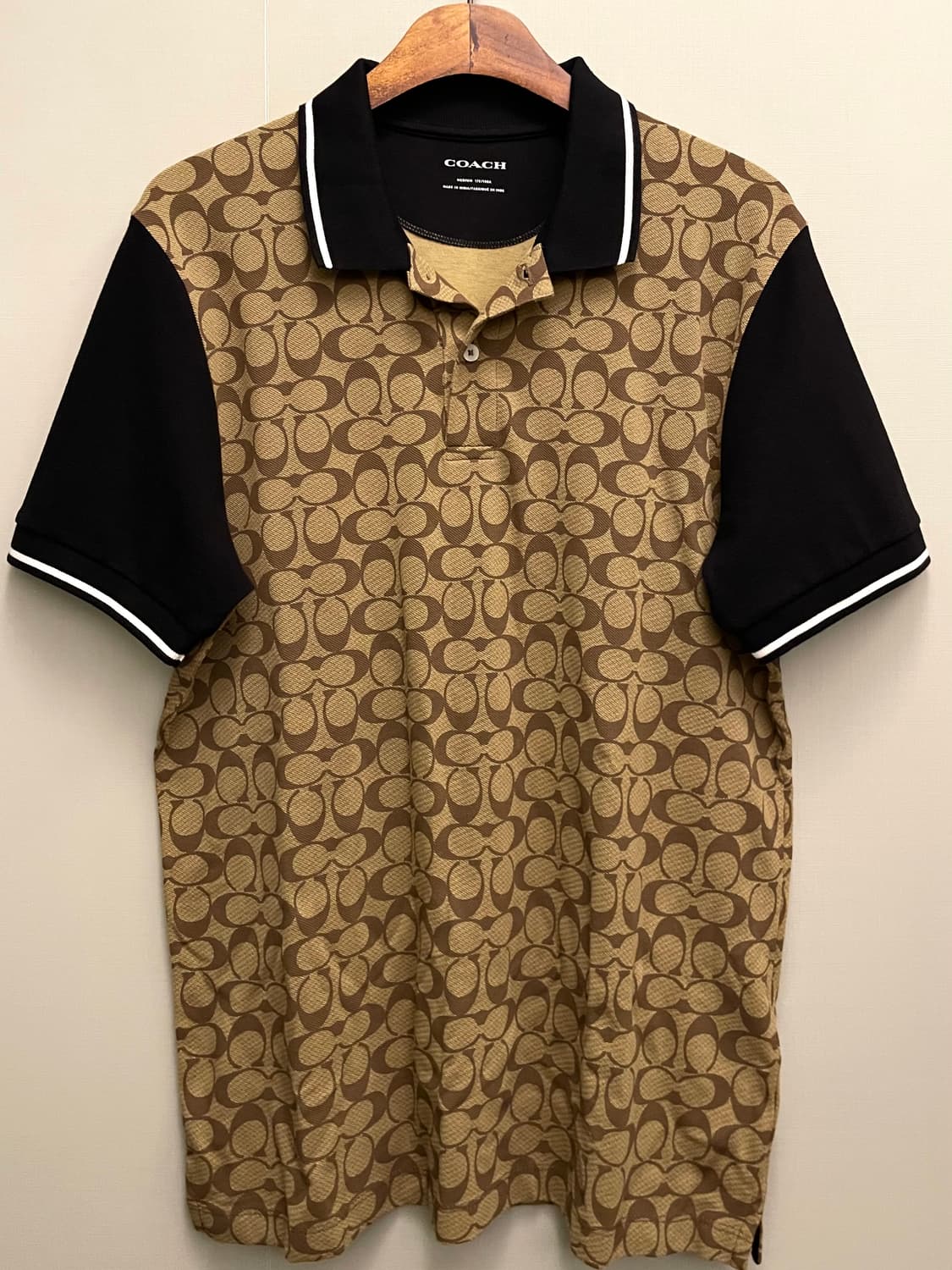 (M~L)COACH 코치 시그니처 폴로 PK 반팔카라티셔츠 명품카라티 상품이미지2