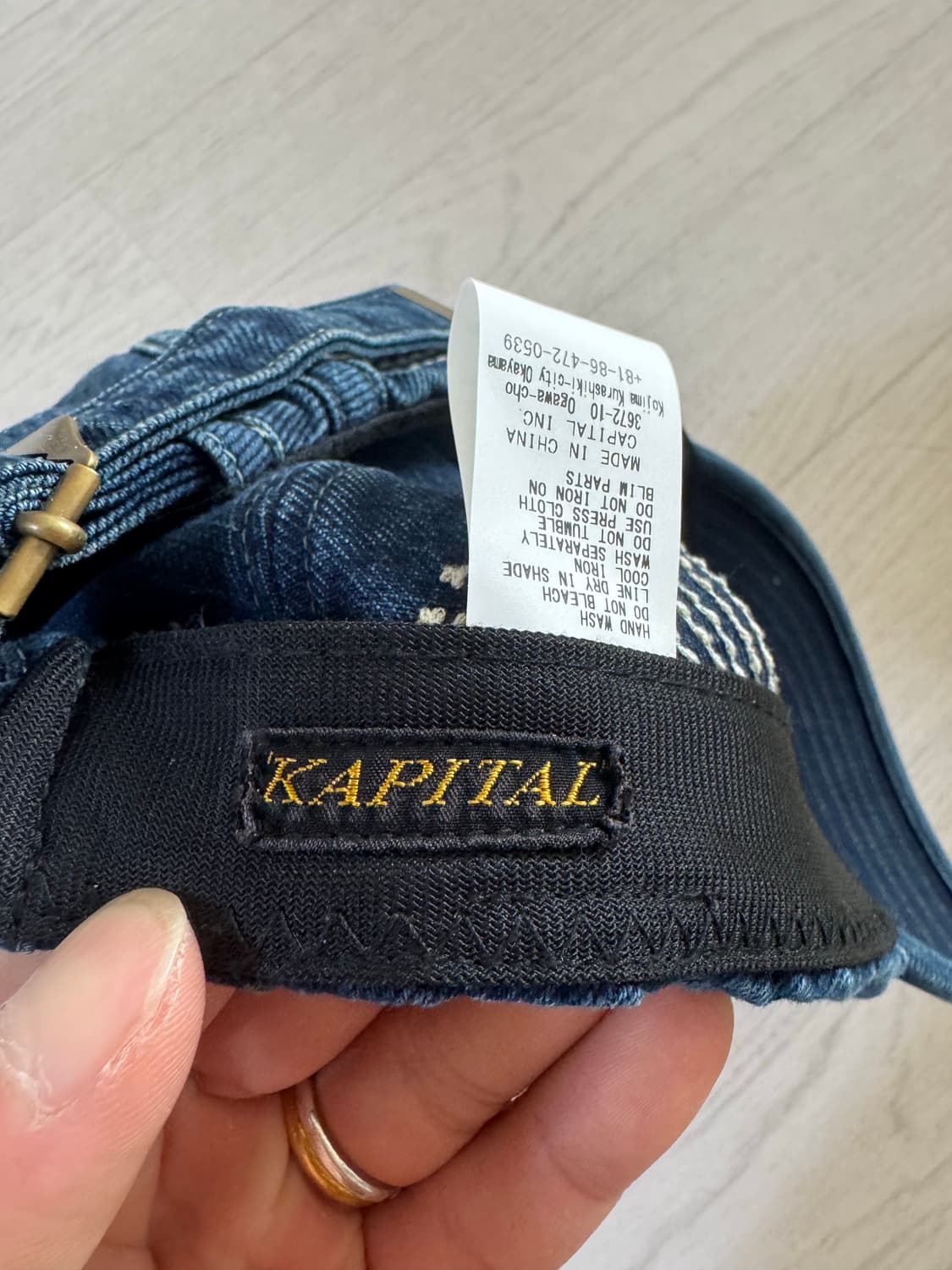 캐피탈 사시코 캡 상품이미지4