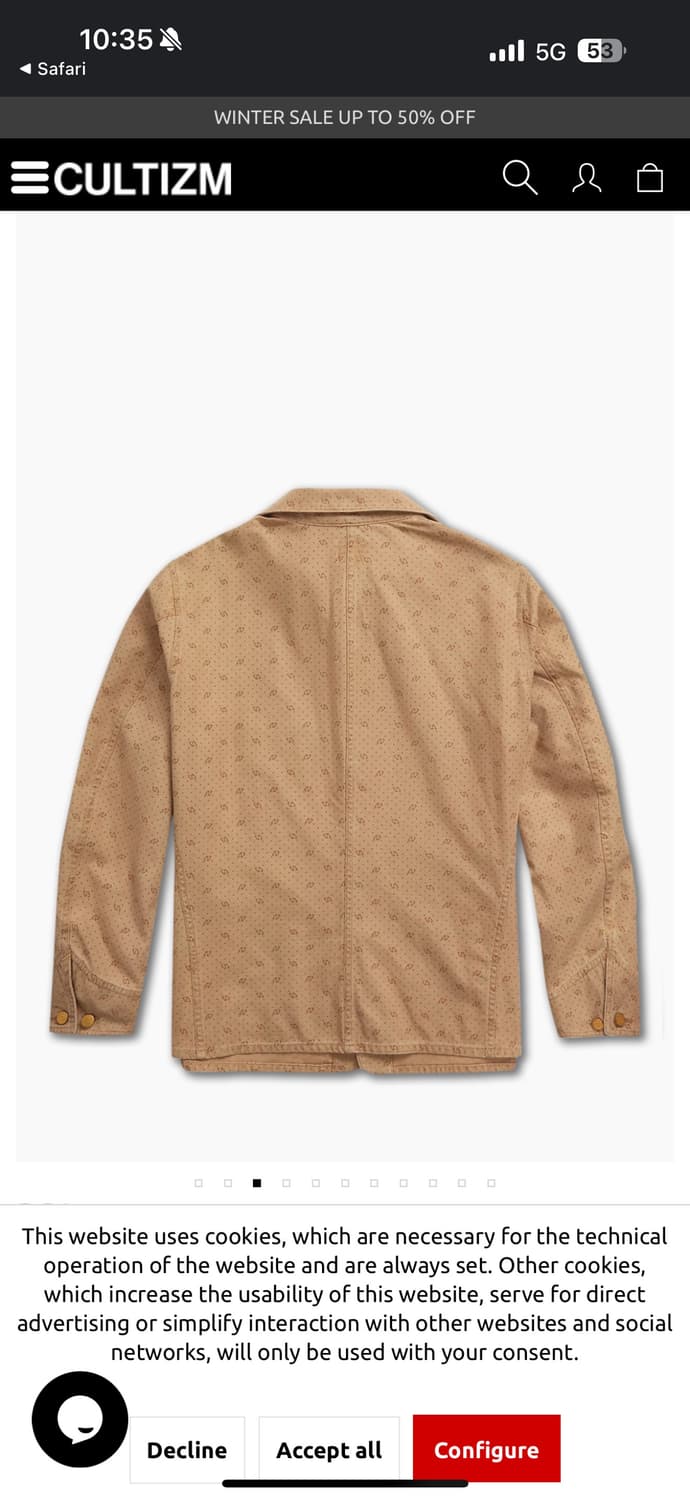 RRL 트윌 자켓 상품이미지2