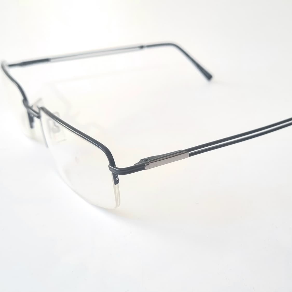 [ 데드스탁 ] xxxL 빅사이즈  블랙 스퀘어 반무테  403 상품이미지6