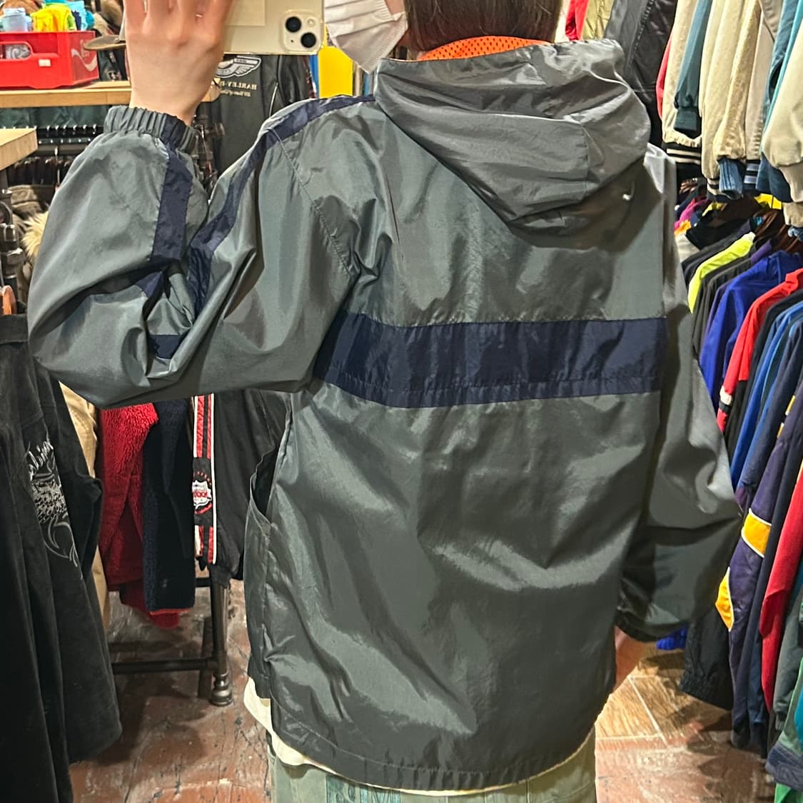 [HI] 스타터 아노락 차콜 상품이미지5