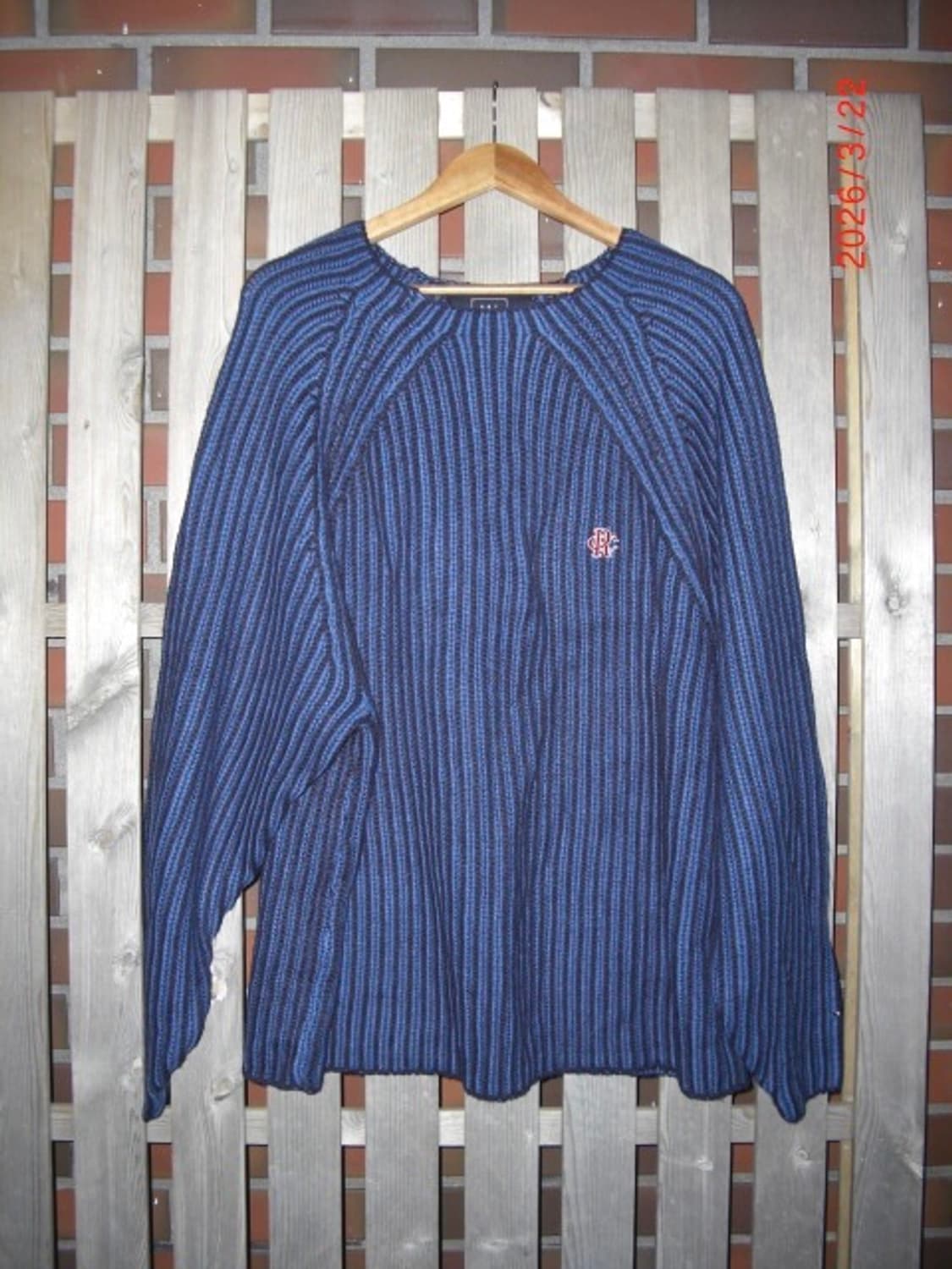 로맨틱크라운 네이비 니트 상품이미지1