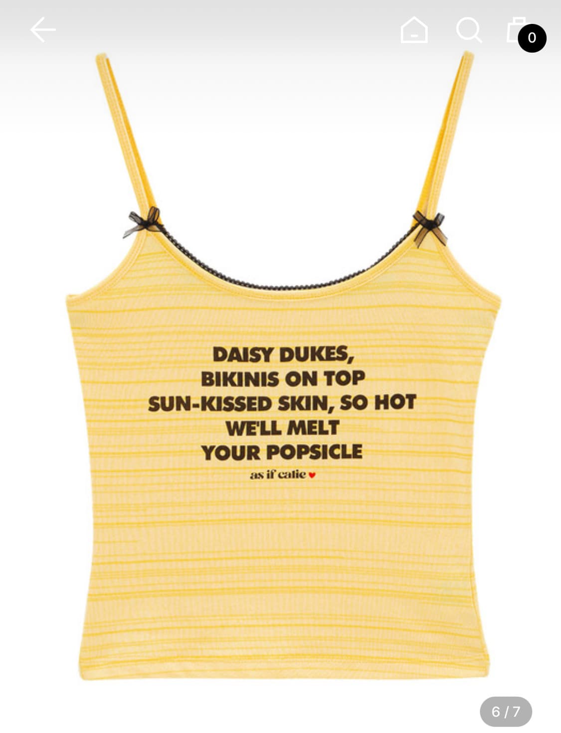 SUN-KISSED SLEEVELESS YELLOW 상품이미지2