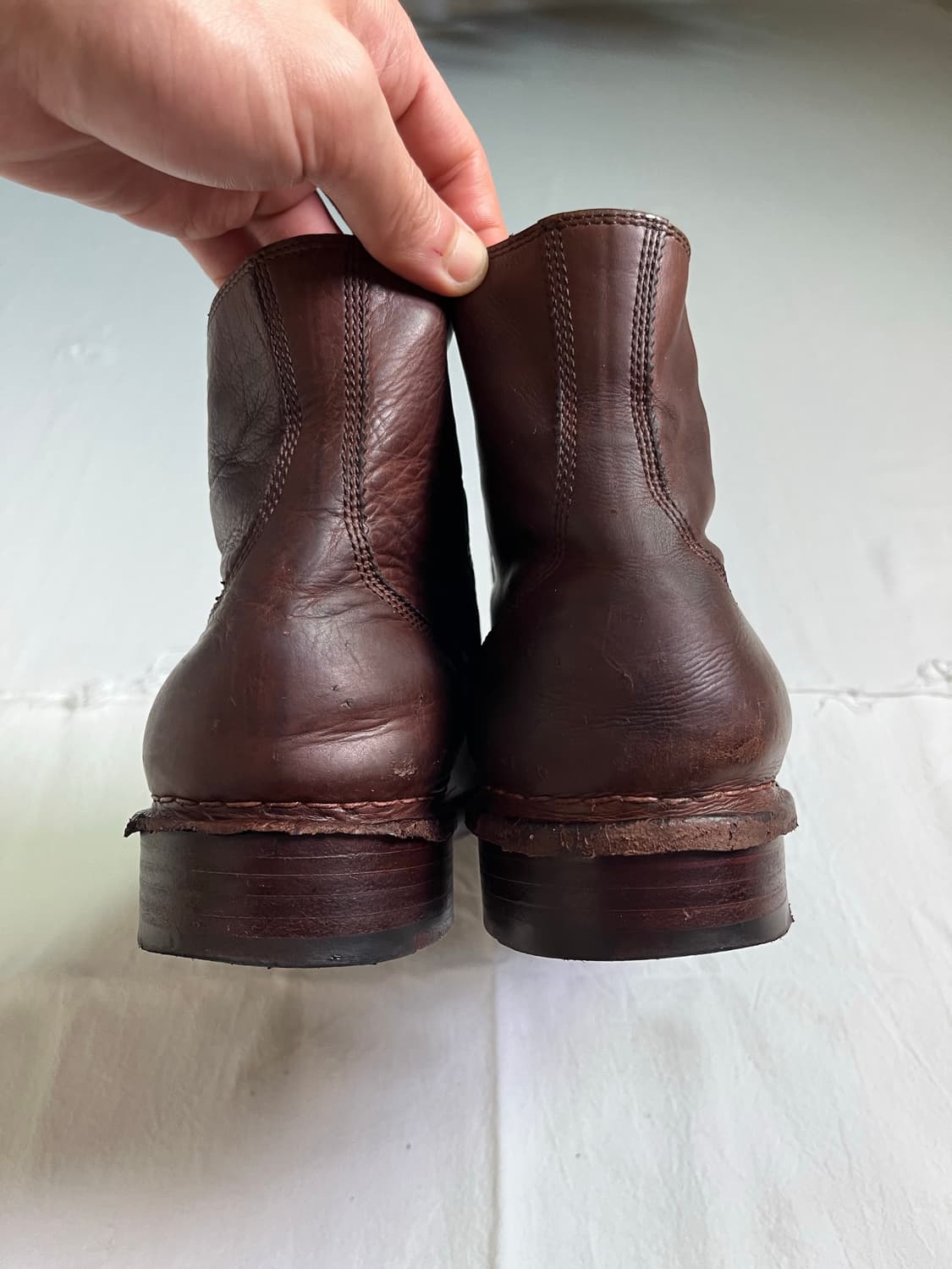 Mihara Yasuhiro Lace Up Leather Boots 상품이미지4