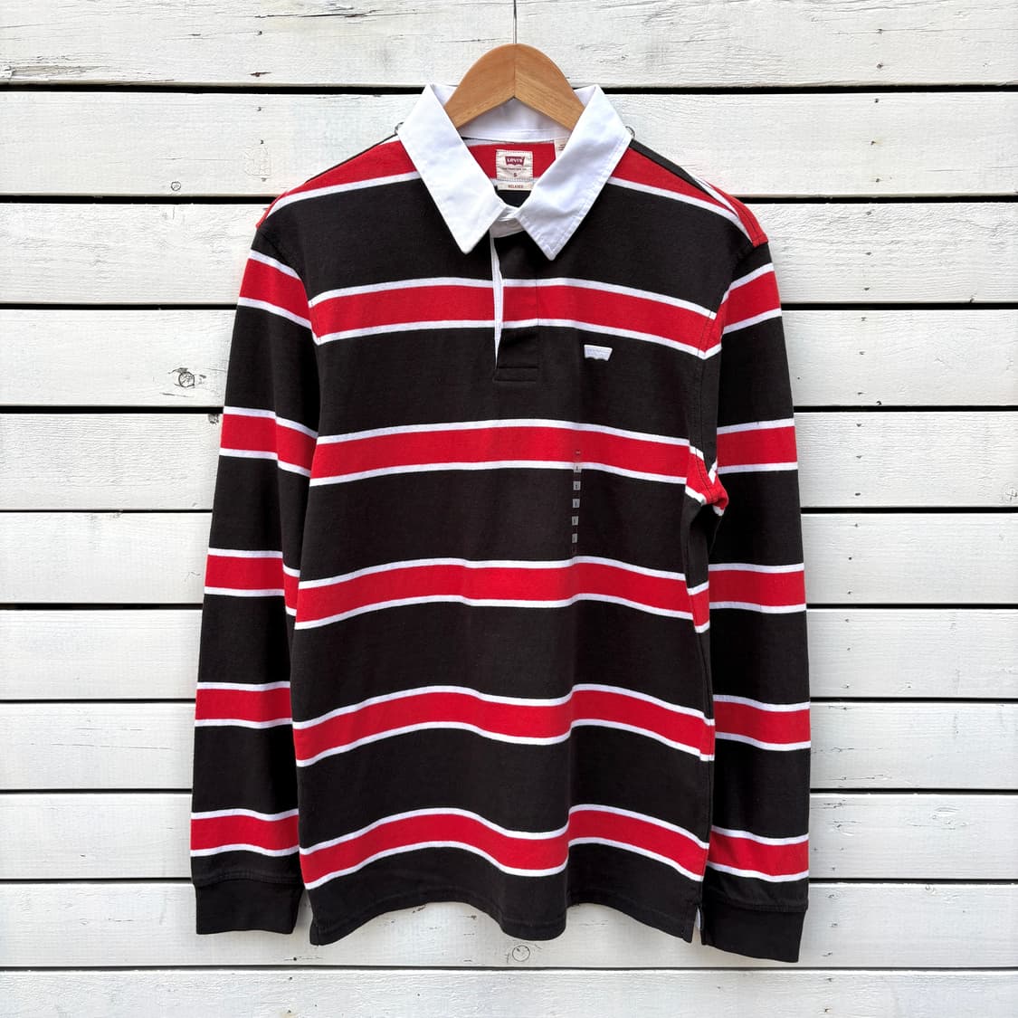 Levi’s 리바이스 스트라이프 럭비티 롱슬리브 (새상품) 상품이미지1