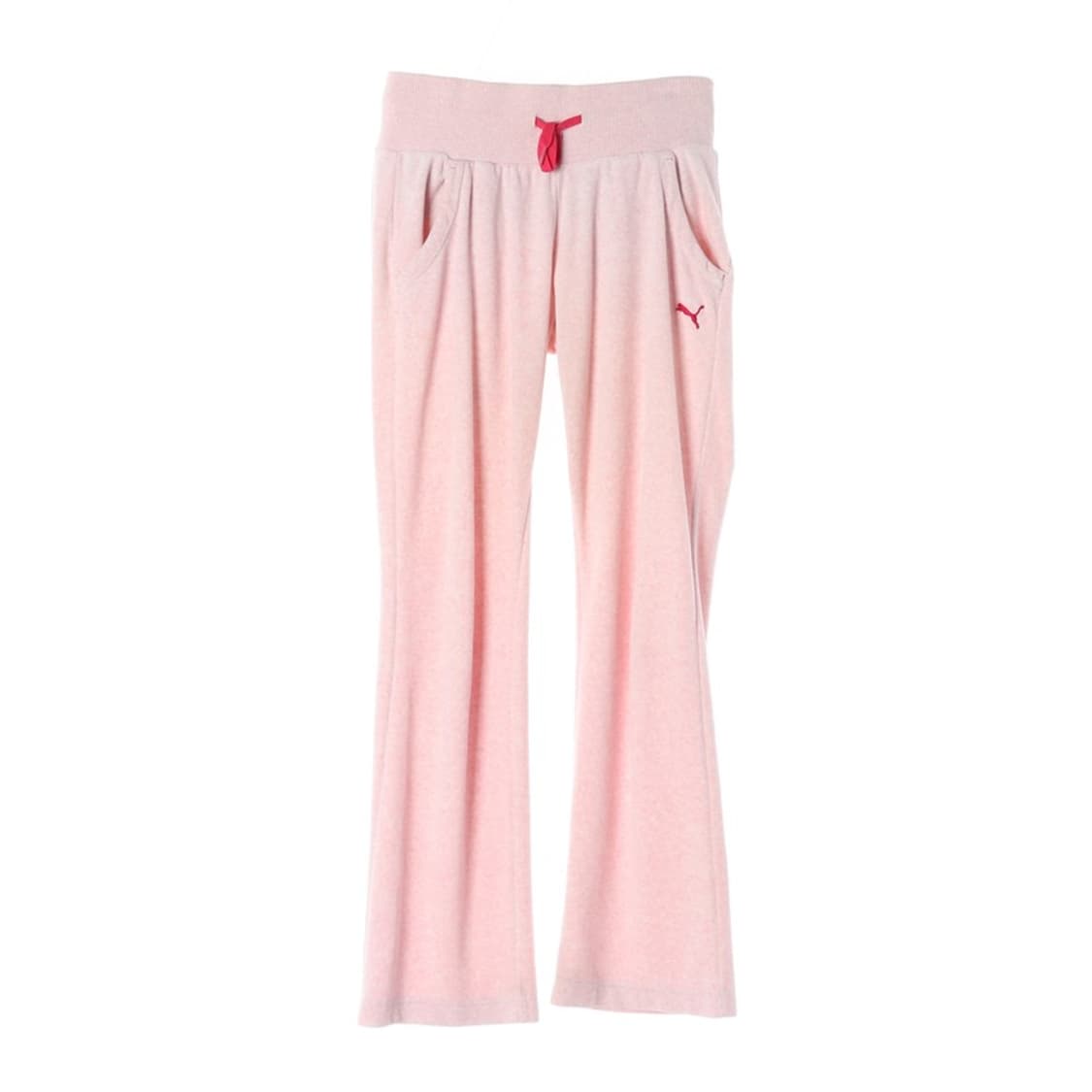 PUMA 핑크 벨루어 트랙 팬츠 M 상품이미지1