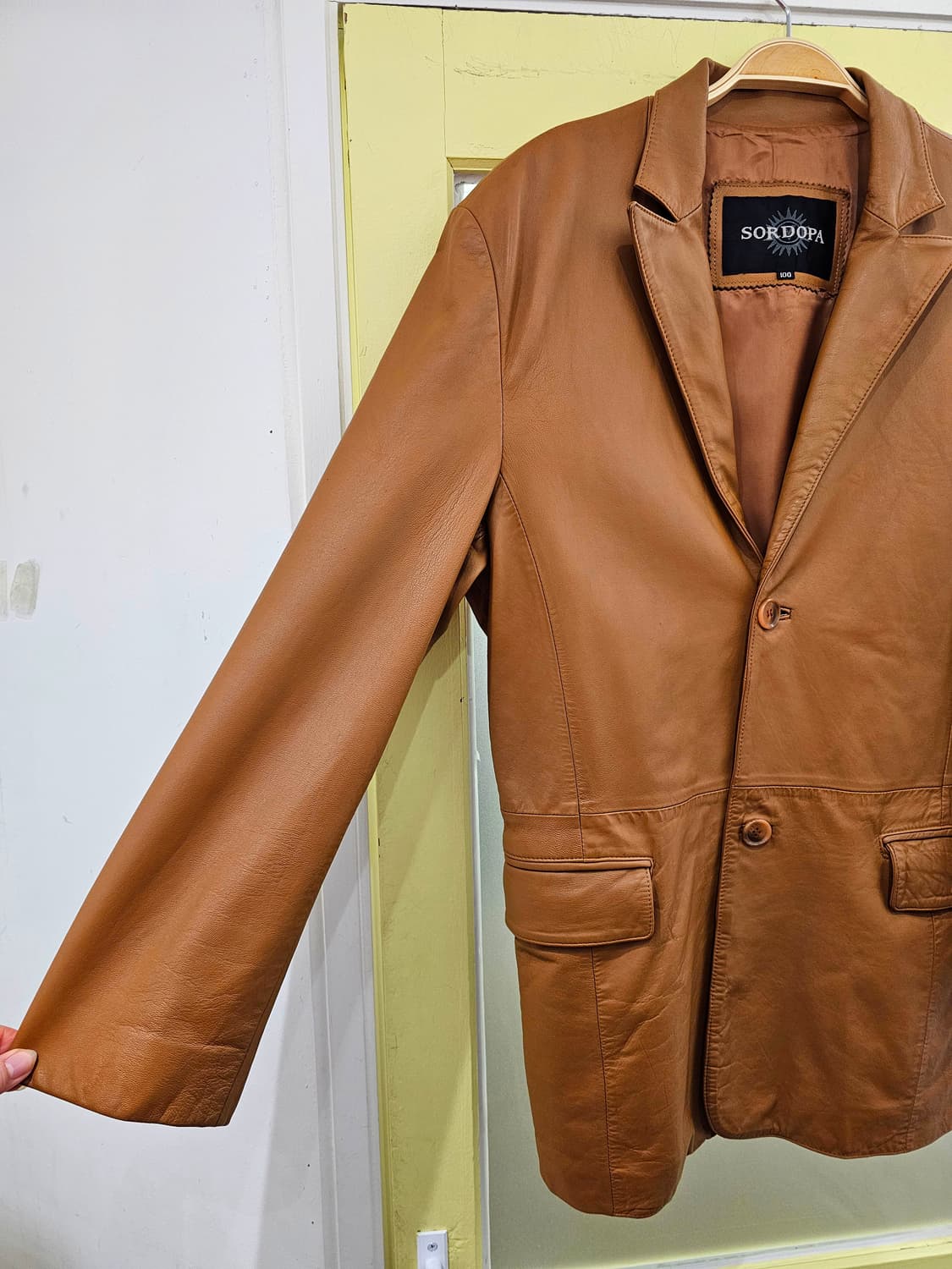 Sordopa 카멜 램스킨 자켓 상품이미지4