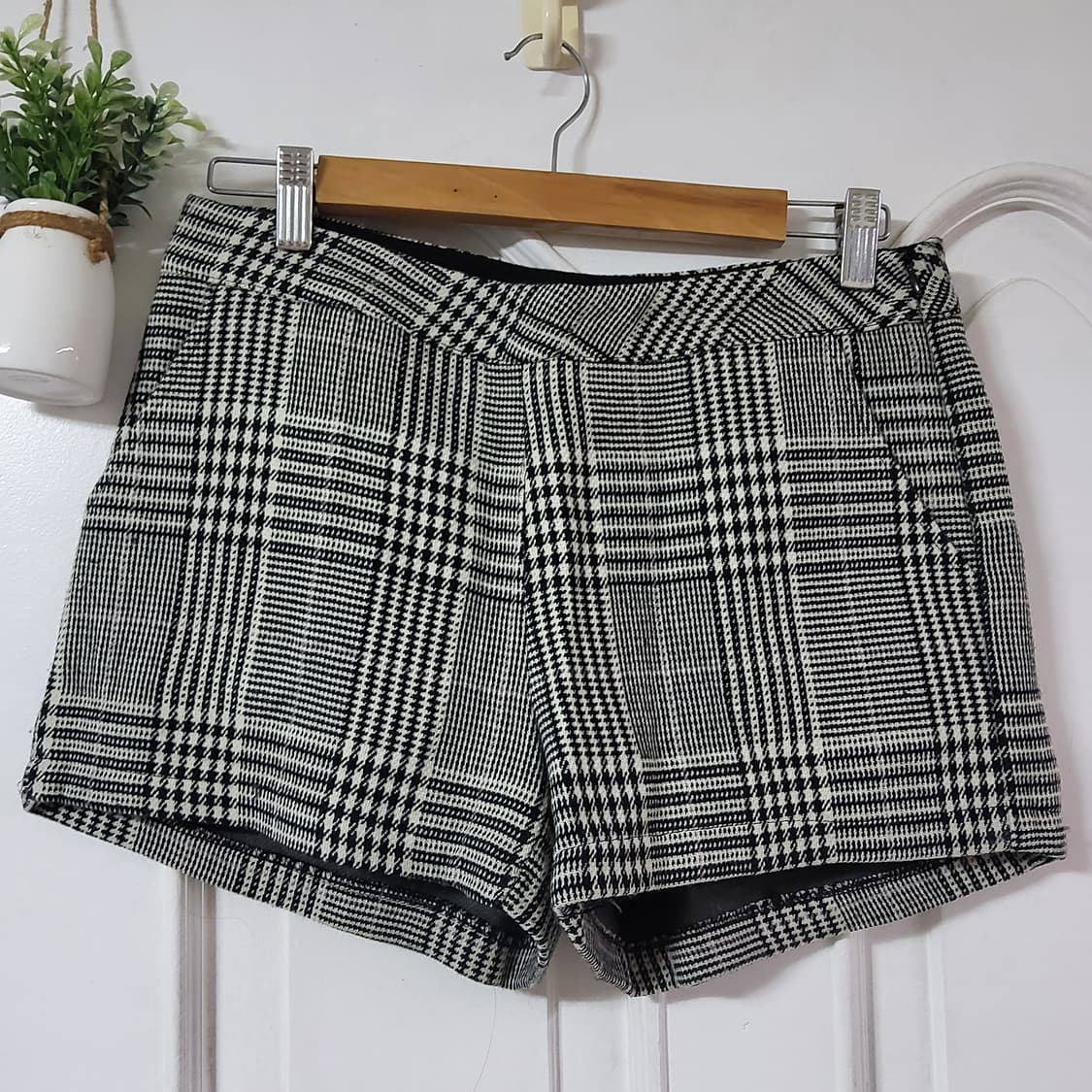 여자 정장 체크 반바지 봄 가을 겨울 28 29 거의 새옷 상품이미지3