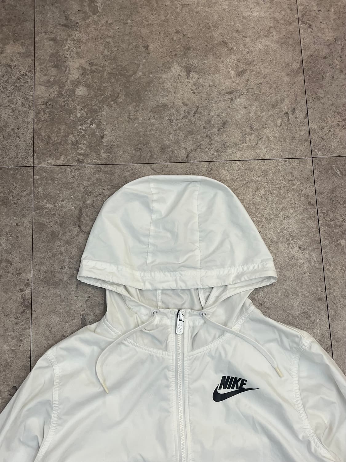 나이키 후드 바람막이 화이트 M #csz2560 상품이미지5