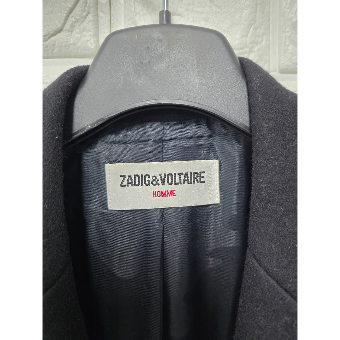 택포// 쟈딕앤볼테르 블랙 코트 XL 상품이미지2