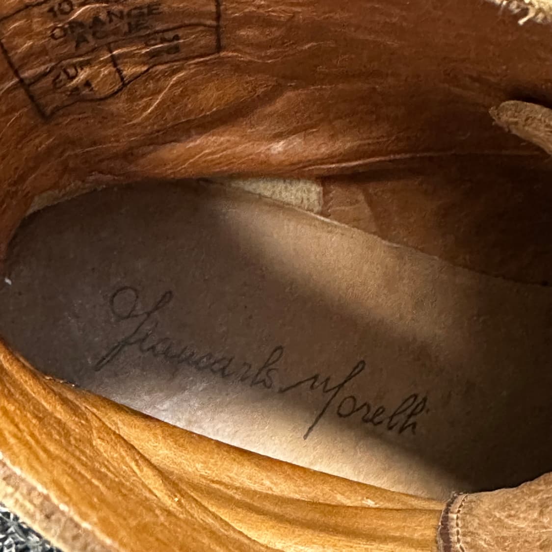 장까를로모렐리 윙팁 브라운 남성 부츠 워커 260 상품이미지5