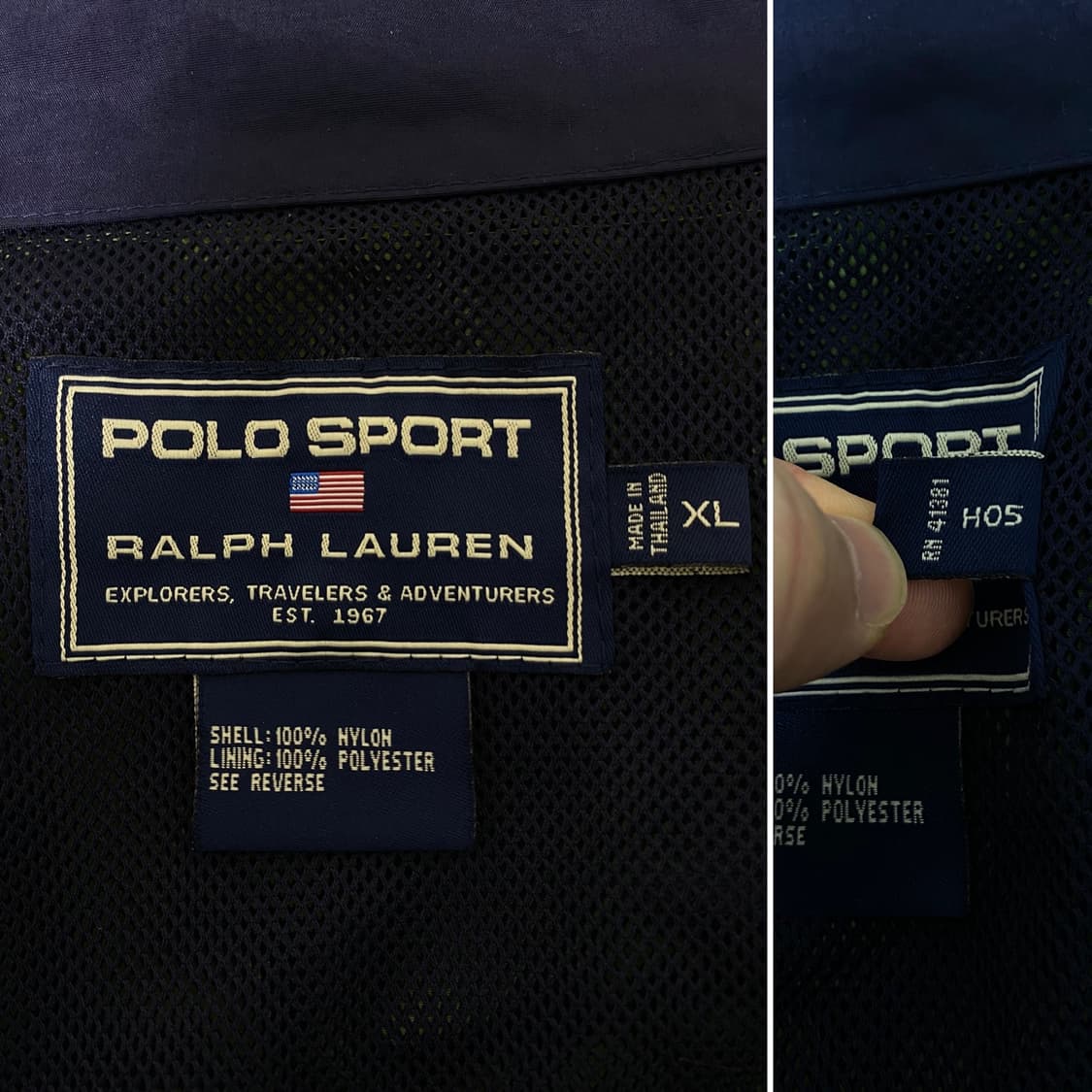 1995년 POLO SPORT 폴로스포츠 유틸리티 점퍼 OG 상품이미지10
