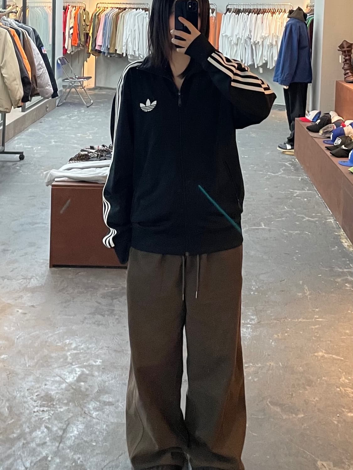 아디다스 파이어버드 블랙 트랙탑 져지 H1260 상품이미지1