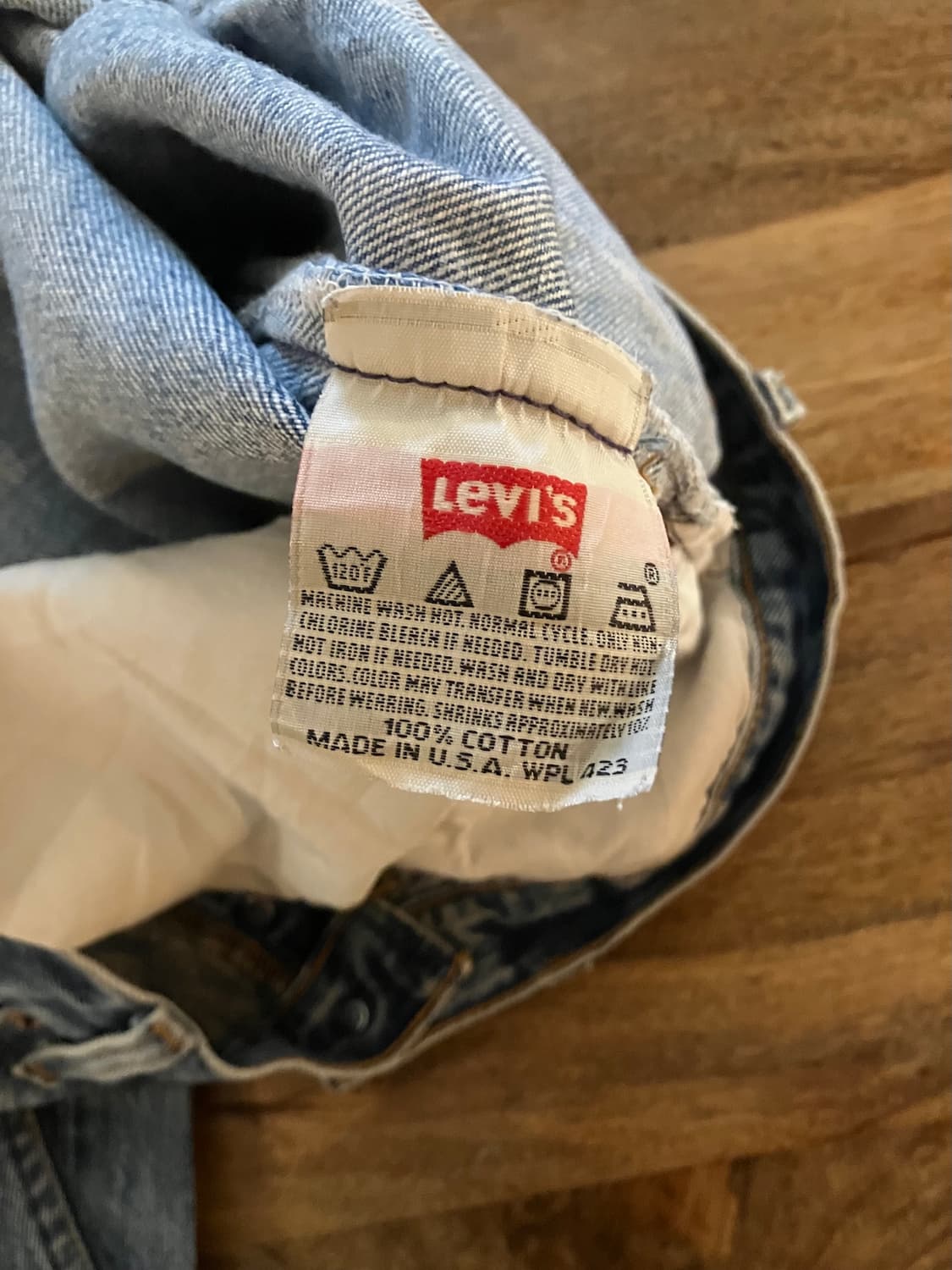 90s USA 빈티지 리바이스 501xx 데님 팬츠 상품이미지9
