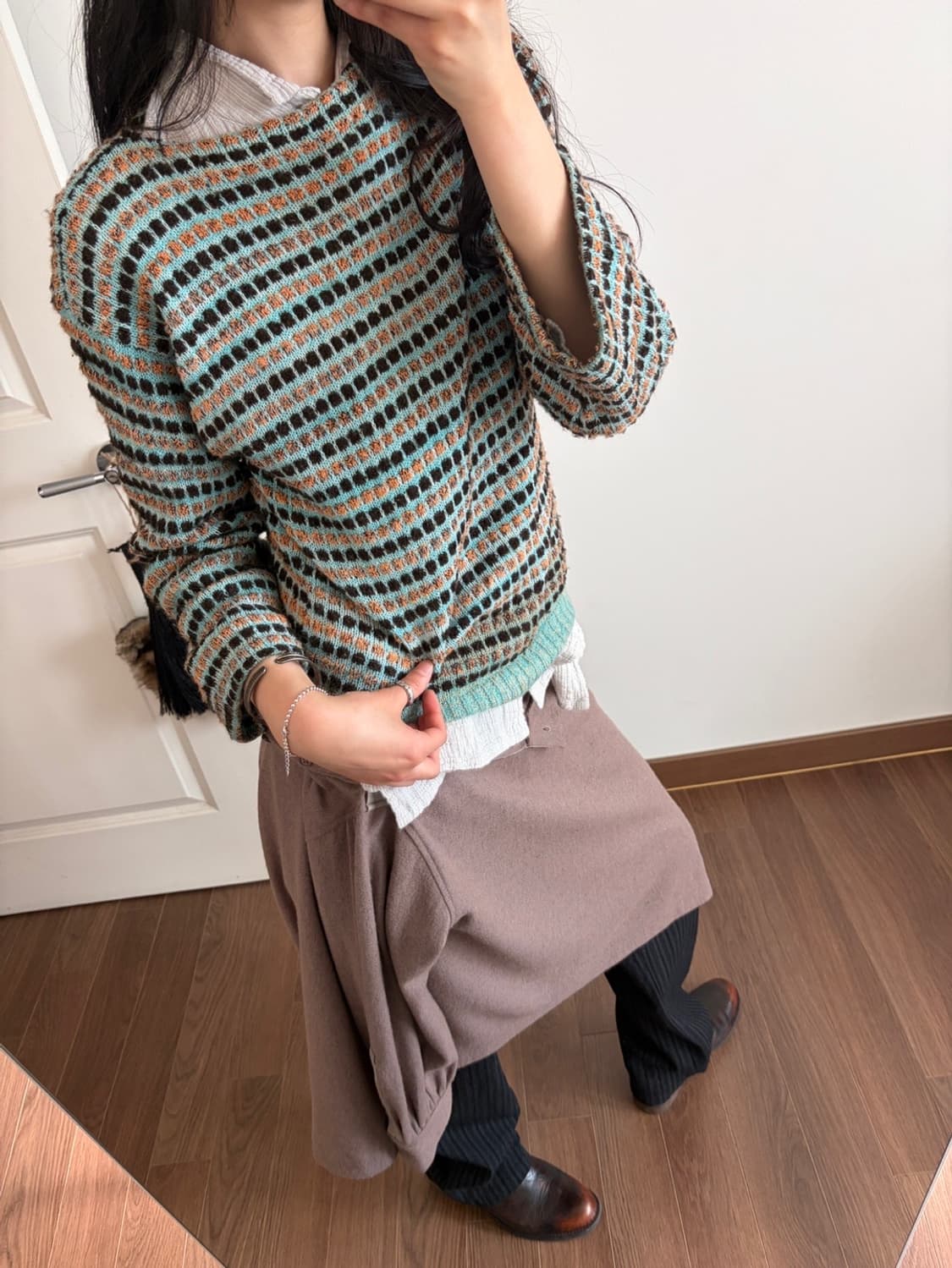 patterened top 상품이미지4