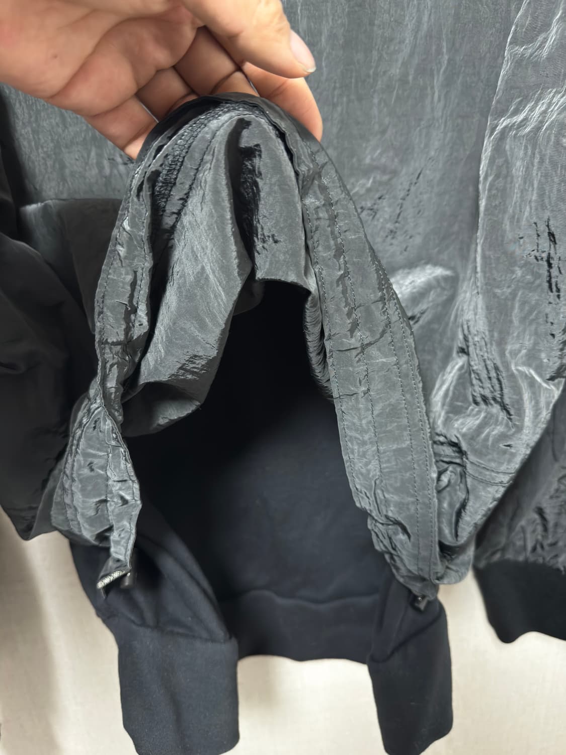 타임옴므 백 레이어드 맨투맨 100 상품이미지4