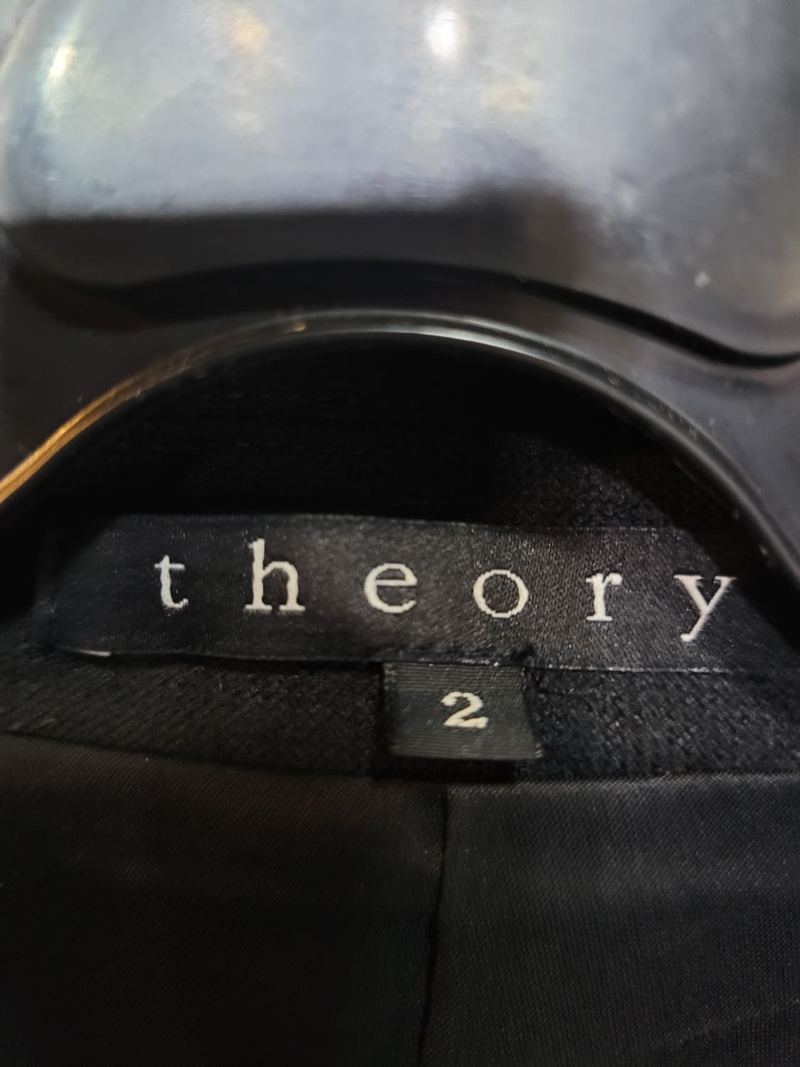 Theory 띠어리 블랙 울 블레이저 자켓  상품이미지4