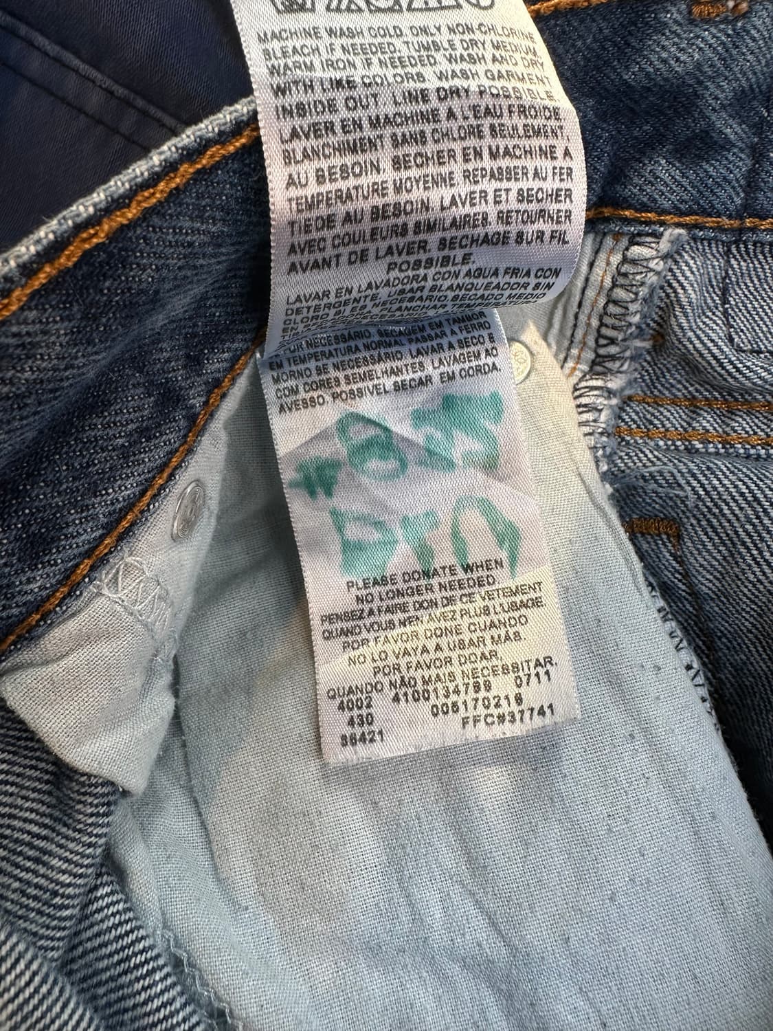 리바이스517 부츠컷 데님 팬츠 30x34 상품이미지10