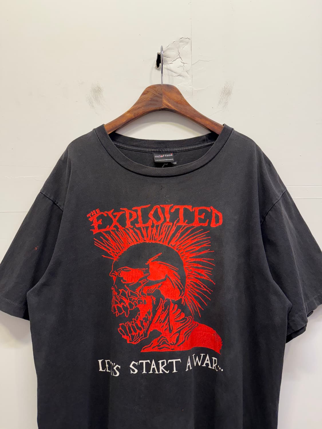 The exploited 빈티지 락 밴드 반팔 티셔츠 상품이미지2