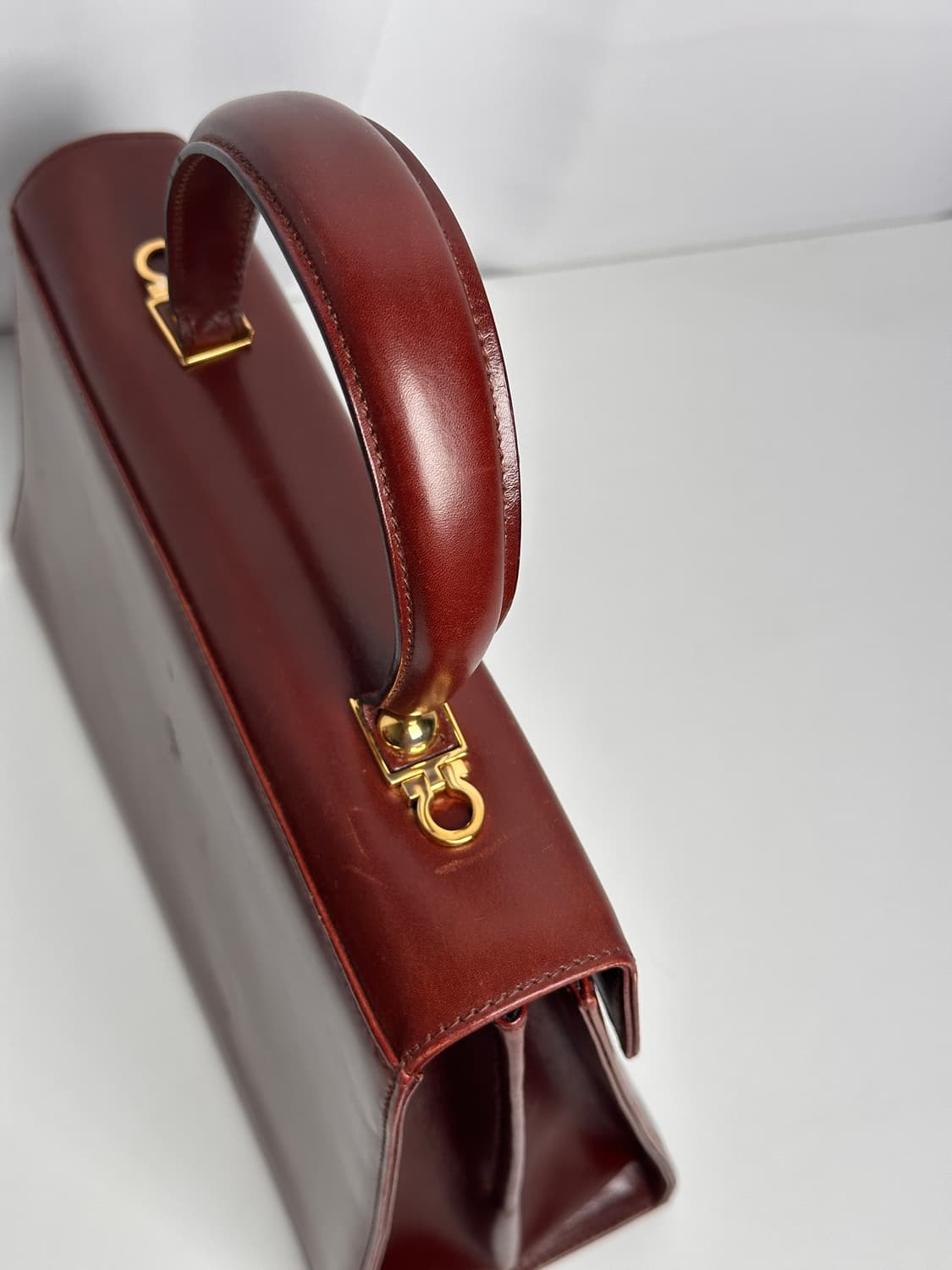 살바토레 페라가모 간치니 탑핸들 투웨이 백 페레가모 상품이미지4