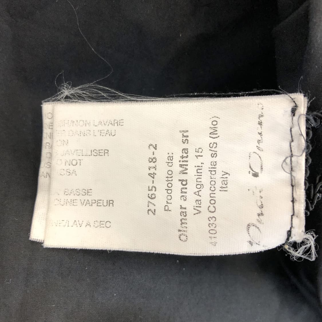 릭 오웬스 텐 꼬르소꼬모 마원 블루종자켓 46 상품이미지7