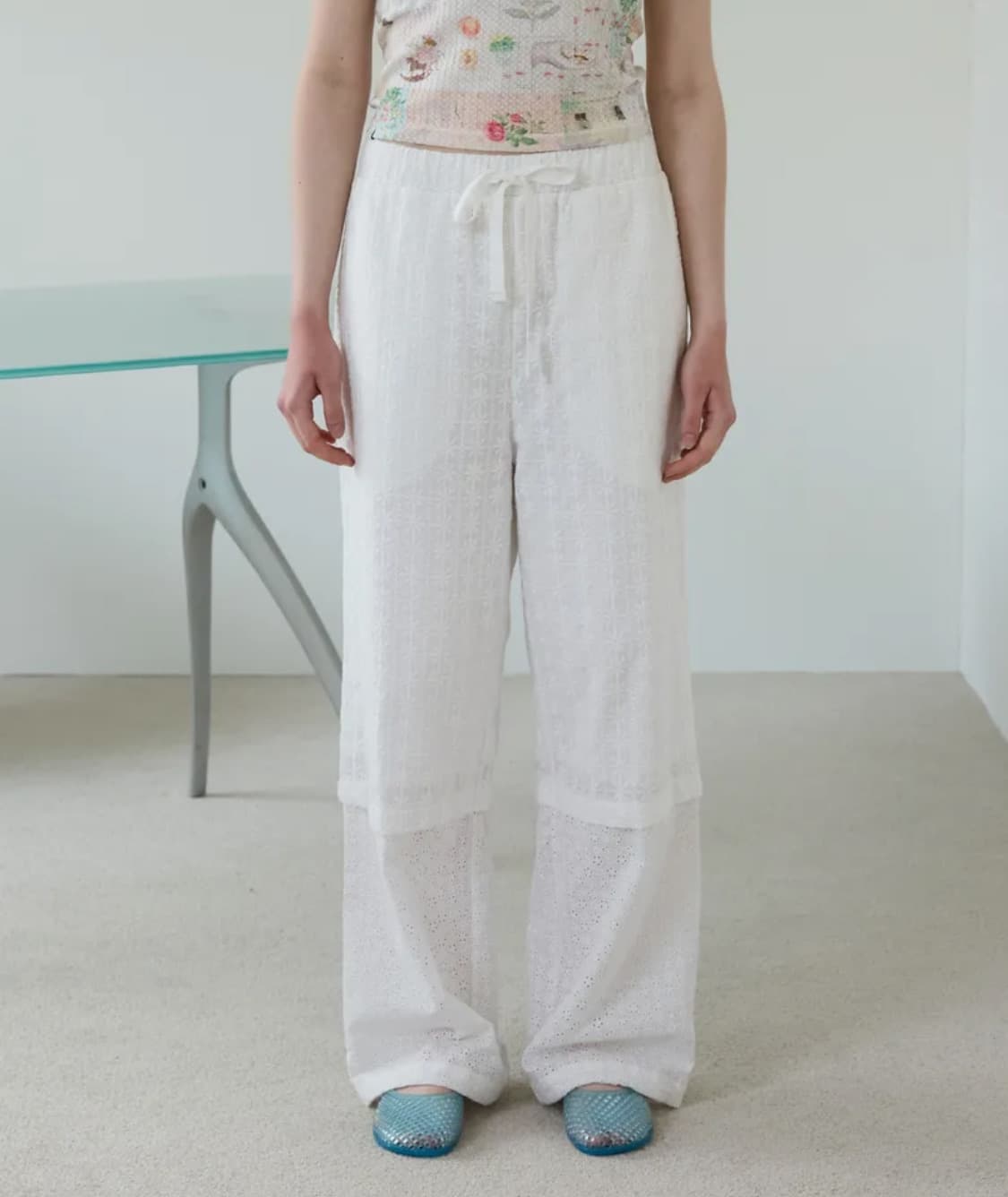 새상품 펀프롬펀 Double Lace Pants 상품이미지1