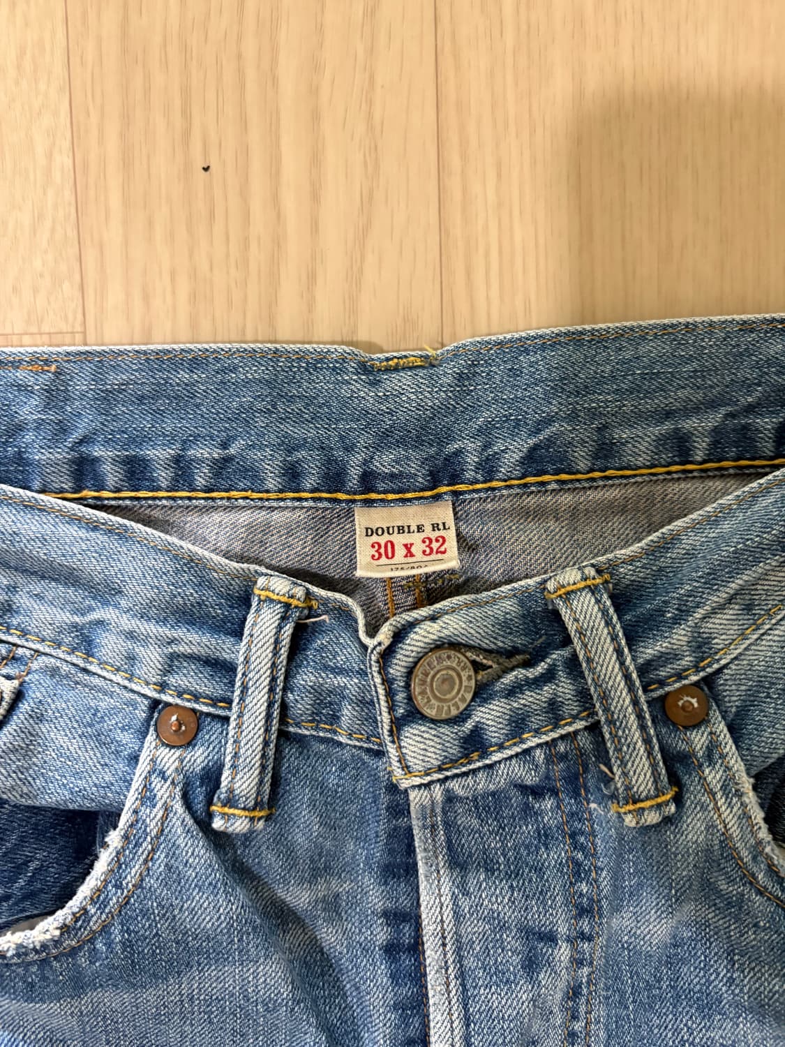 RRL 워싱 데님 30x32 상품이미지3