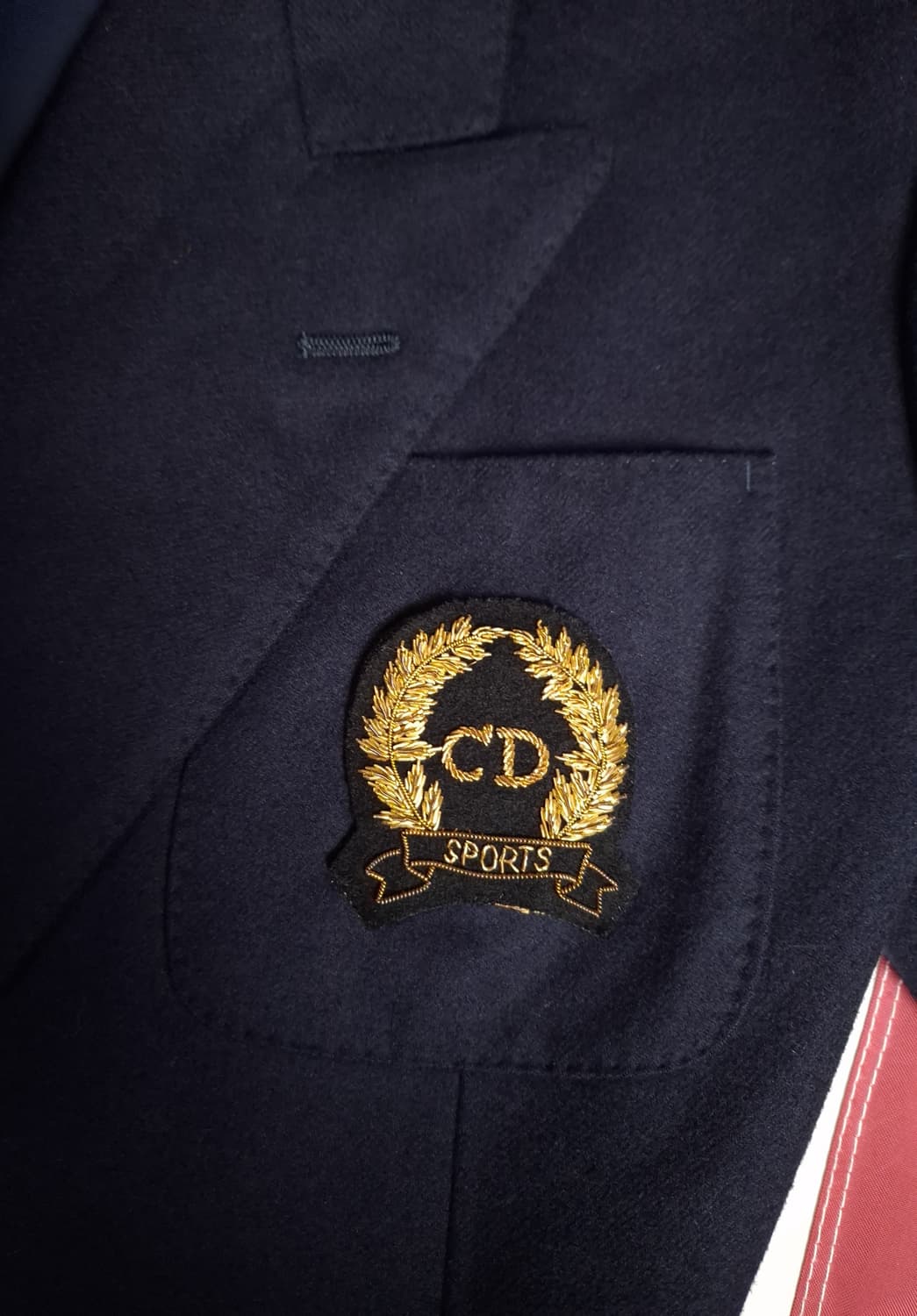 새제품 90's 일본판 크리스찬디올 울 더블브레스티드  블레이져 상품이미지2