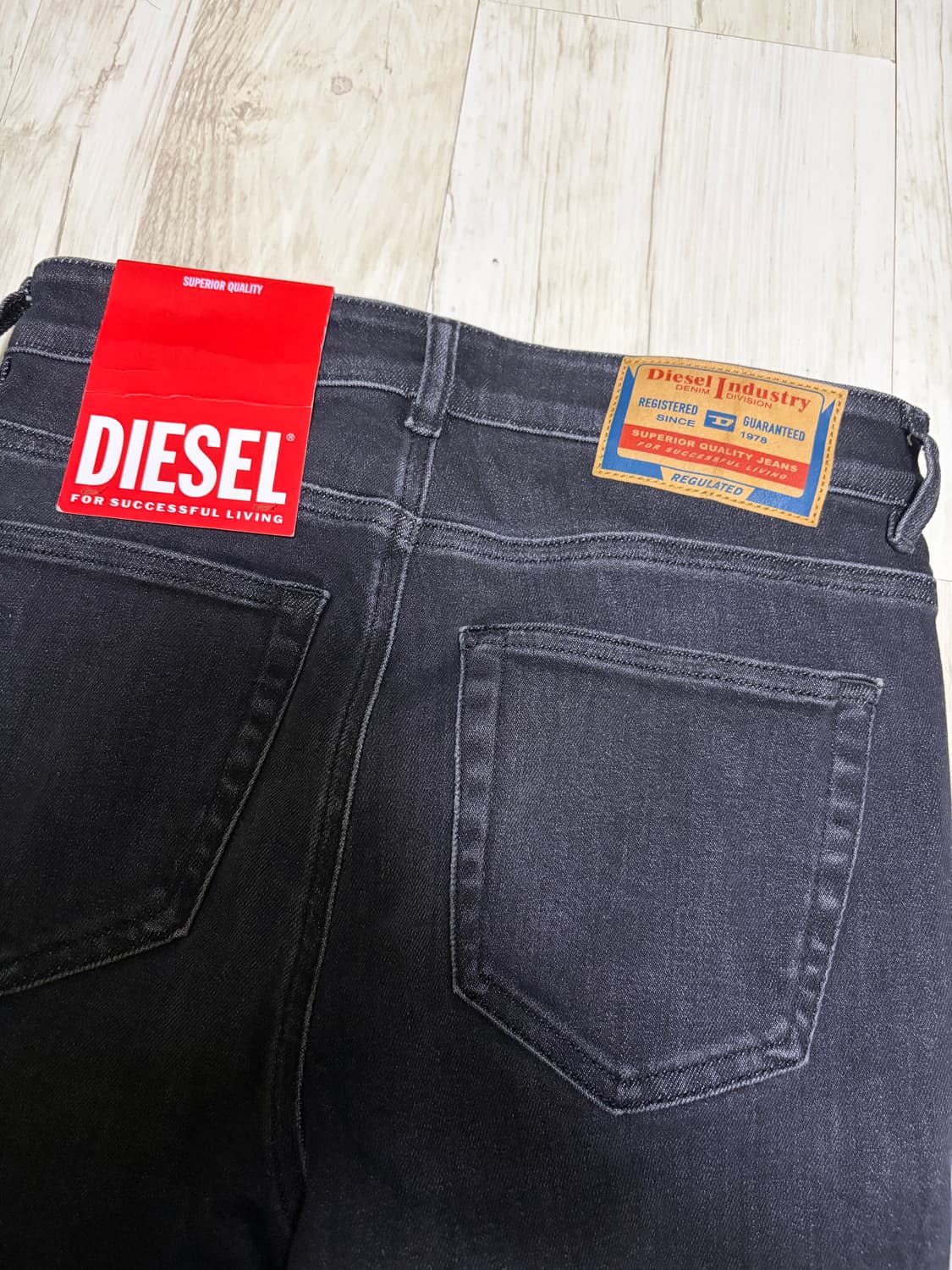 [27] 디젤 1984 슬랜디 하이 블랙진 청바지 새상품 상품이미지1