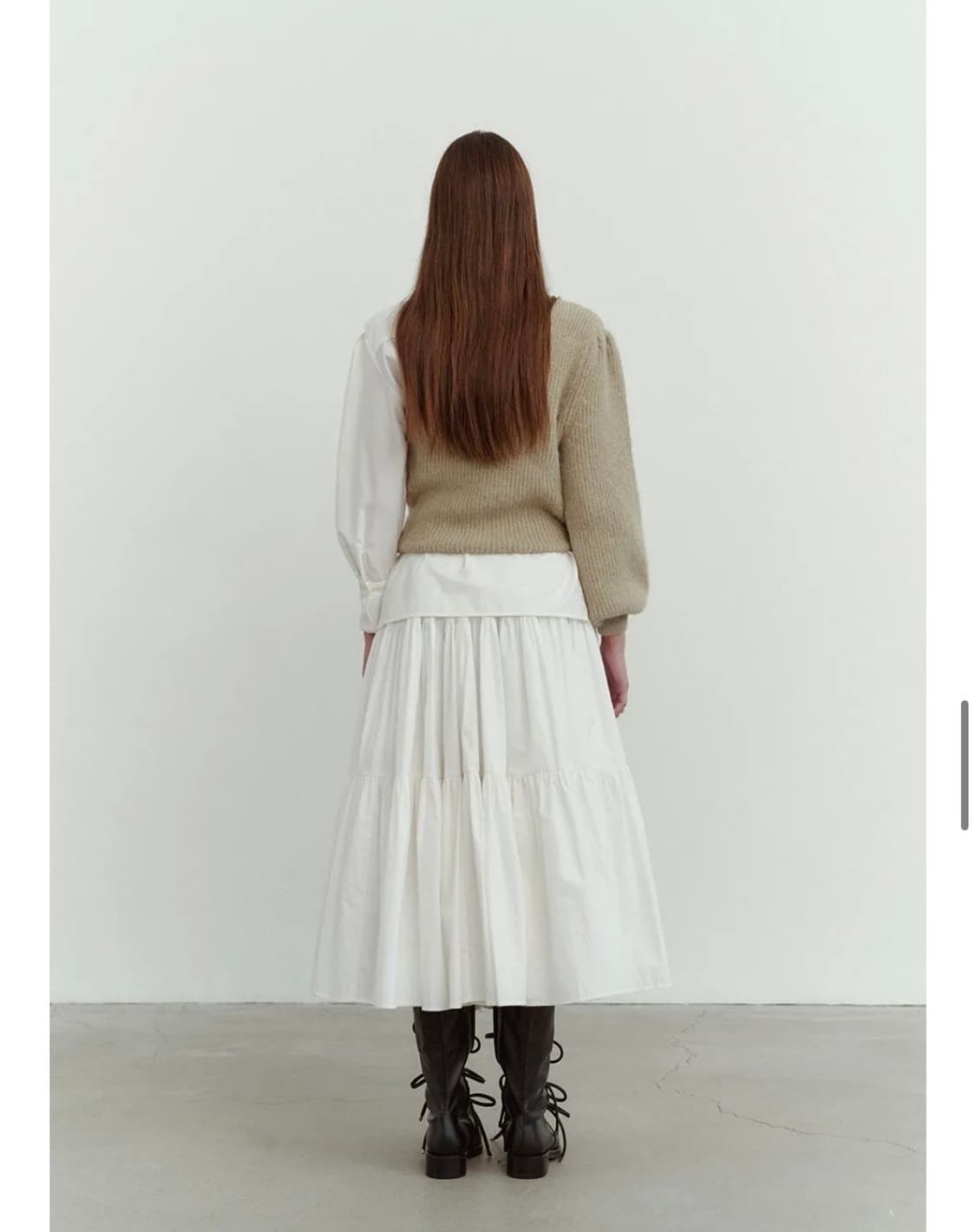 더티스 ONE-SHOULDER WOOL KNIT 상품이미지3