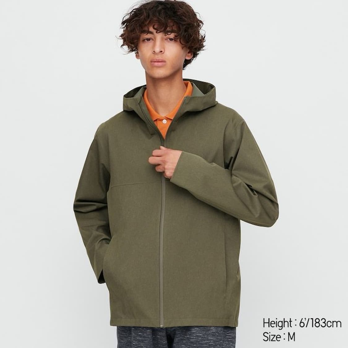 유니클로 블럭테크 파카 바람막이 blocktech 블록 상품이미지2