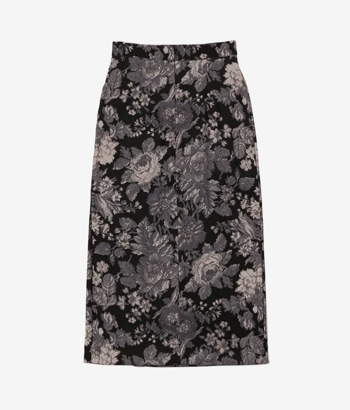 팬시클럽 플라워 패턴 슬릿 롱스커트 상품이미지2