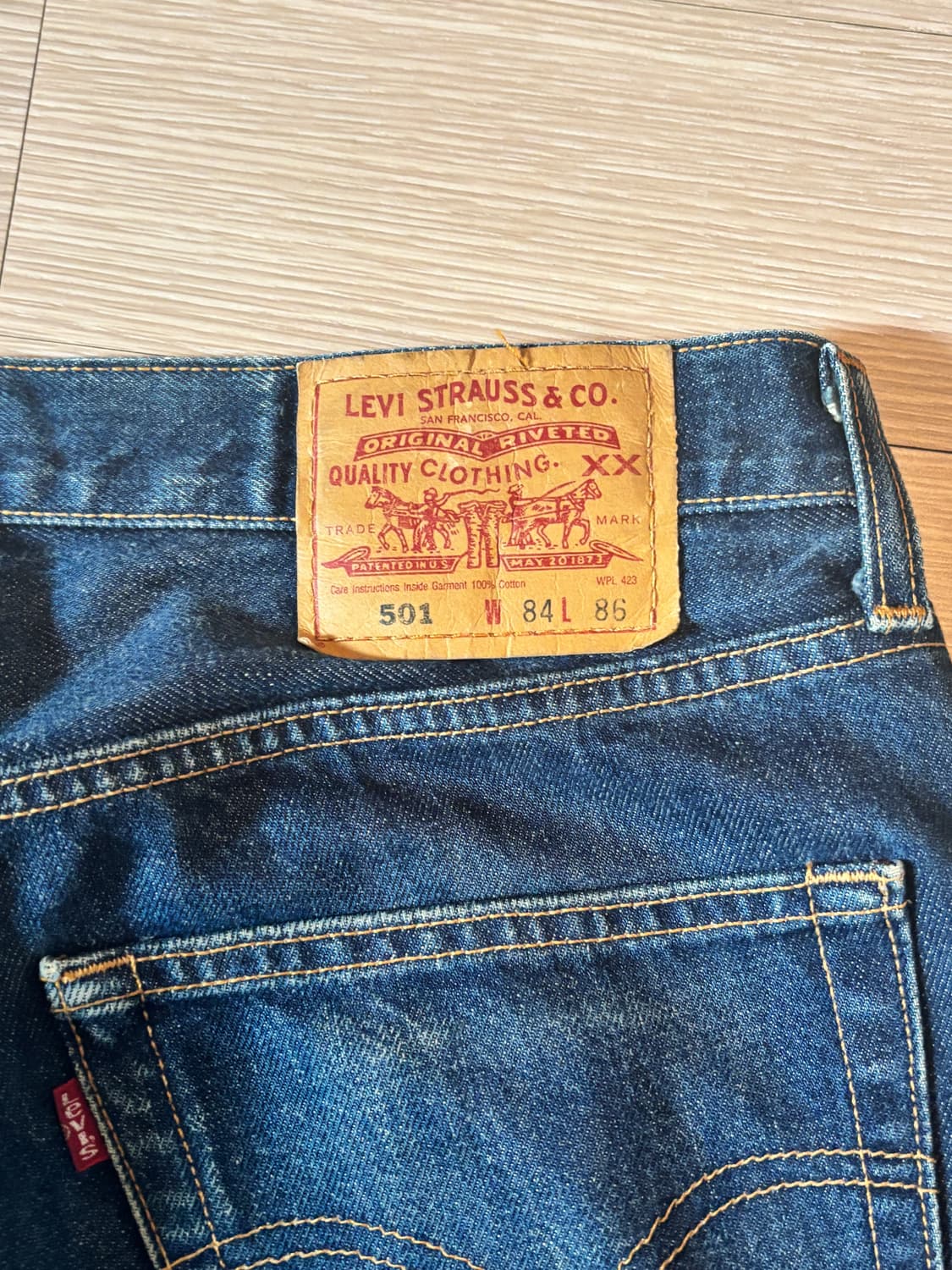 리바이스 501 청바지 상품이미지2