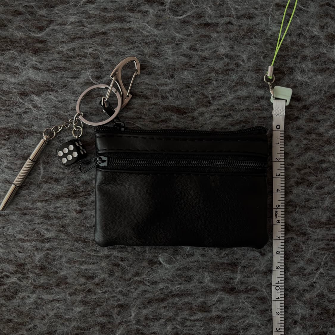 Dice 2pockets wallet keyring / 지갑 키링 상품이미지3