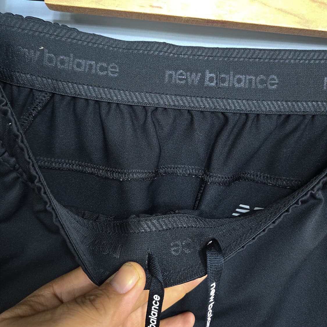 뉴발란스(new balance) 슬림 트레이닝팬츠 블랙 80 상품이미지5