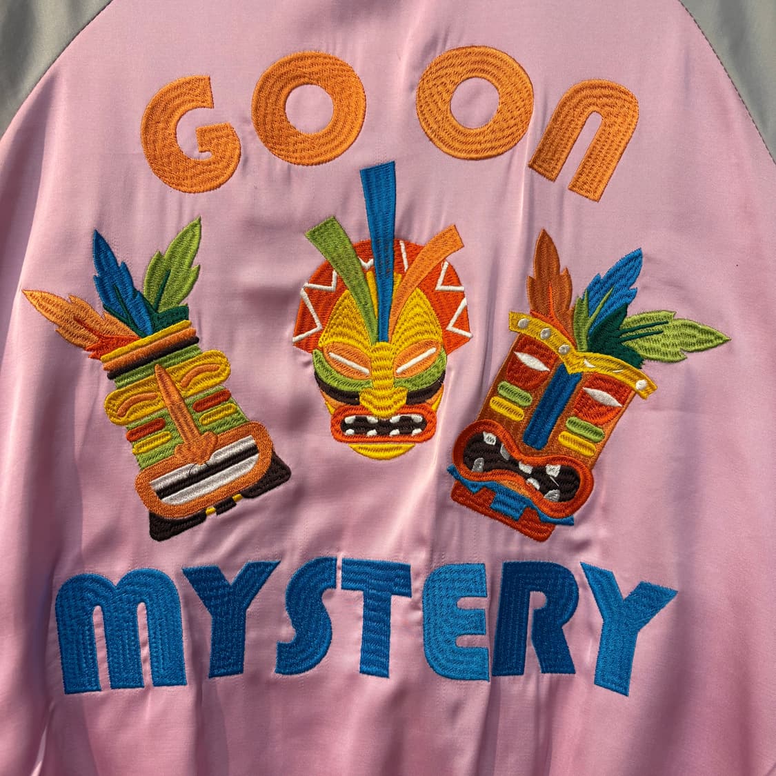 GO ON MYSTERY 자수 스카잔 수베니어 자켓 상품이미지5