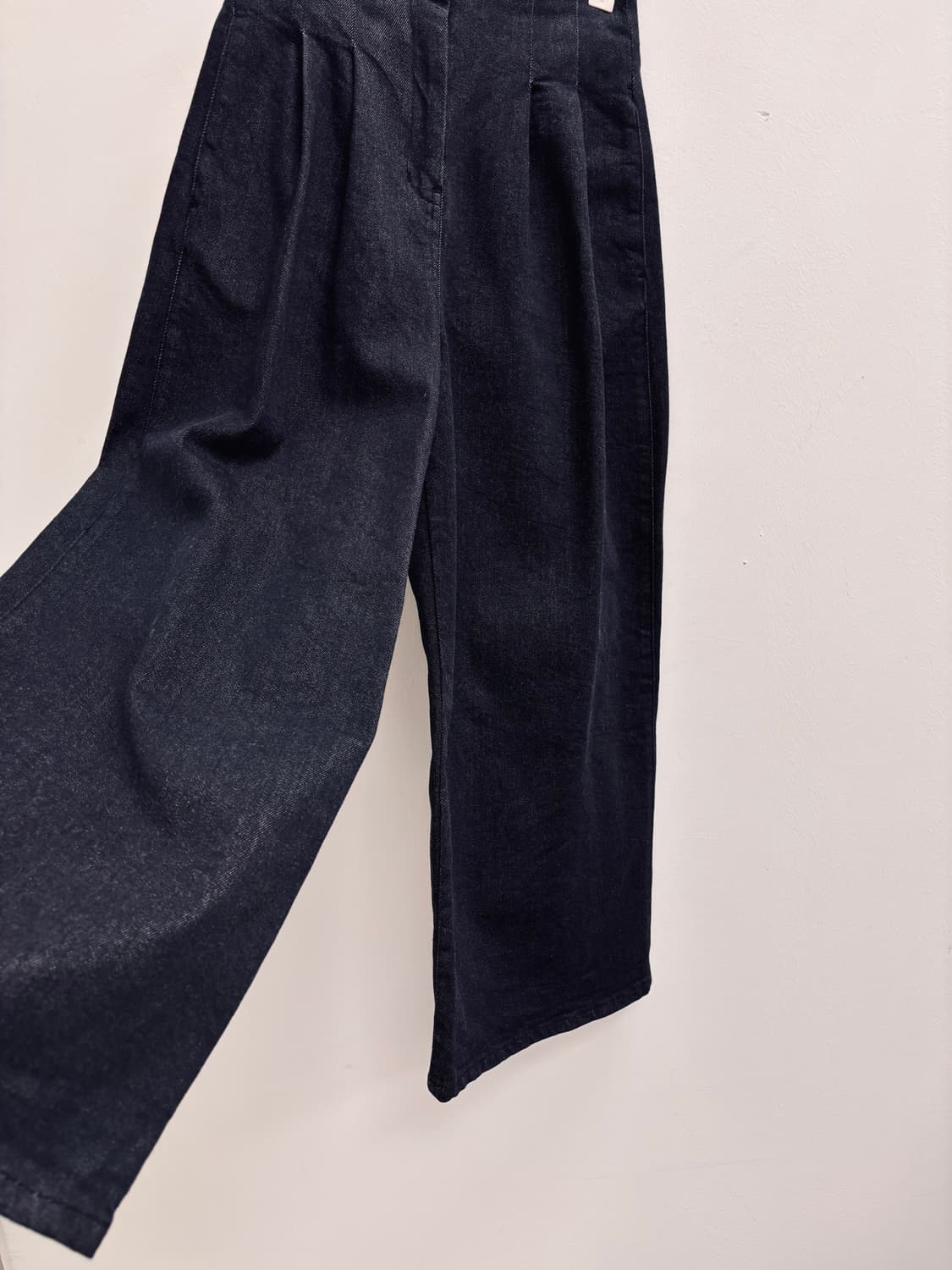 랑방 컬렉션(LANVIN COLLECTION) 와이드 턱 데님 팬츠 상품이미지3