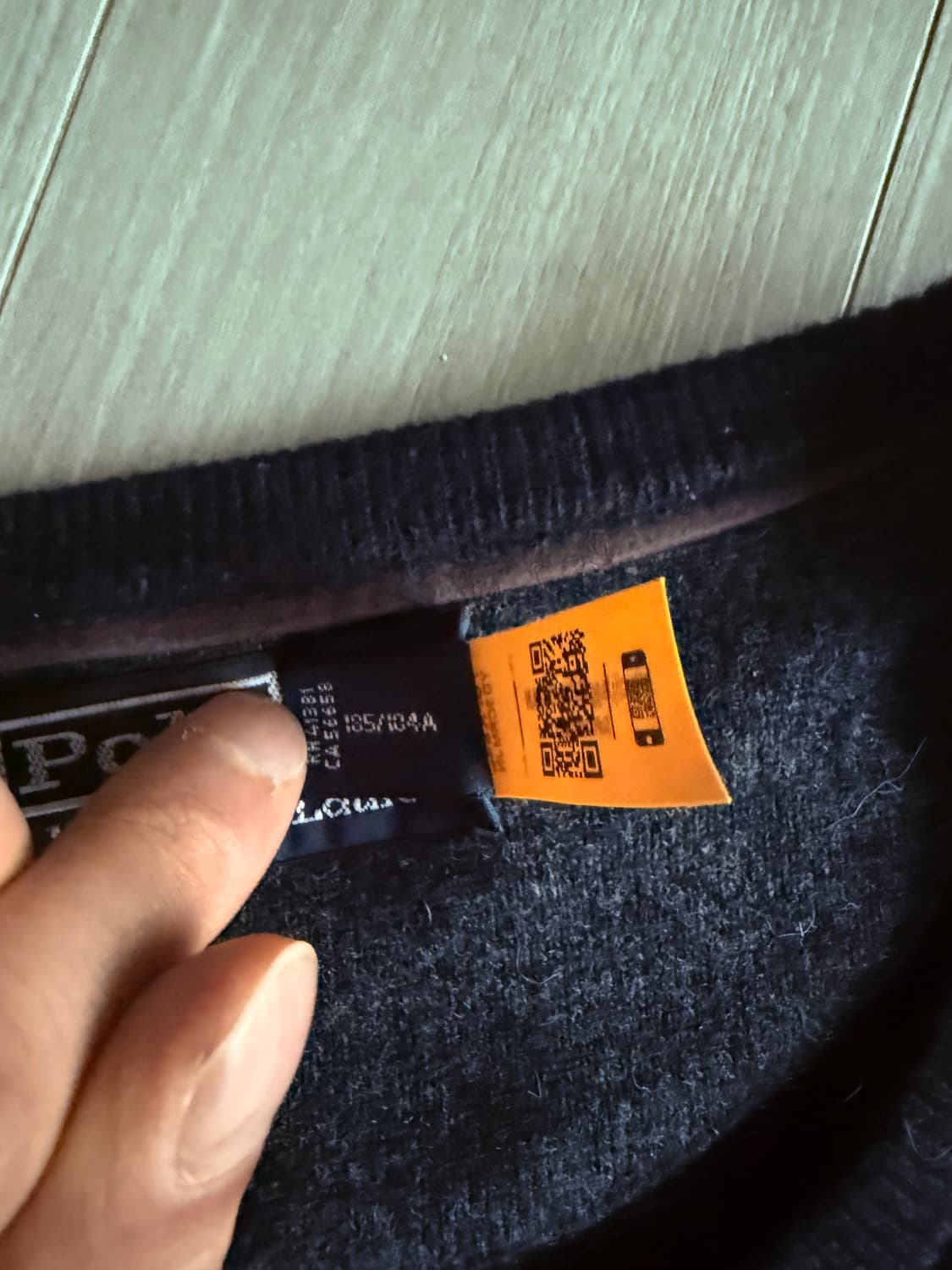 polo 폴로 울 크루넥 스웨터 xl 상품이미지3