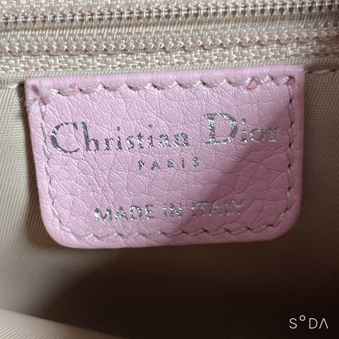 디올 오블리크 핑크 숄더백 상품이미지9