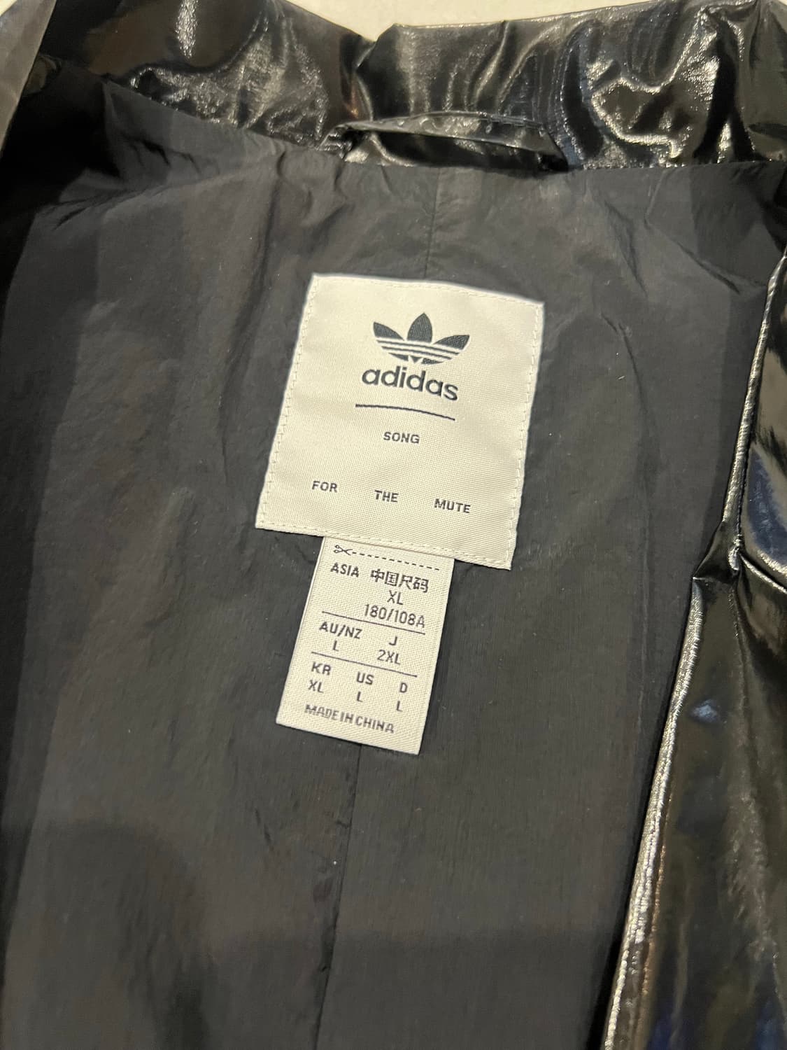 아디다스 x 송포더뮤트 블레이저 자켓 블랙 xl 상품이미지6