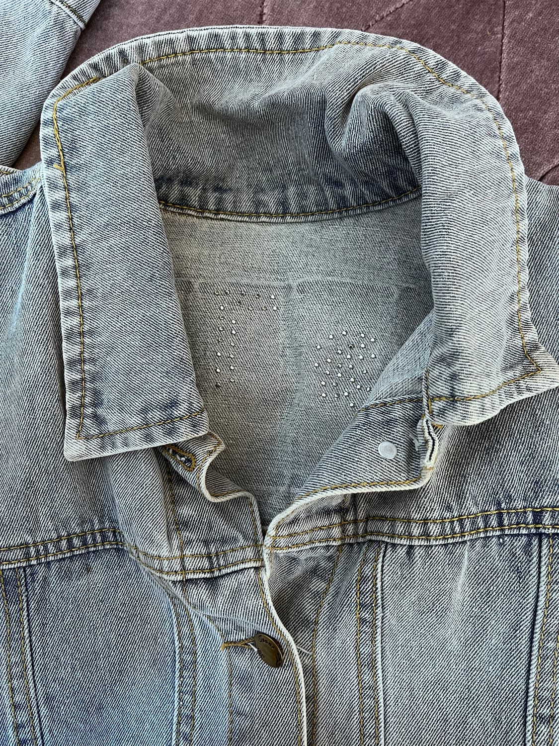 쇼핑몰 여성 루즈핏연청데님자켓 상품이미지7