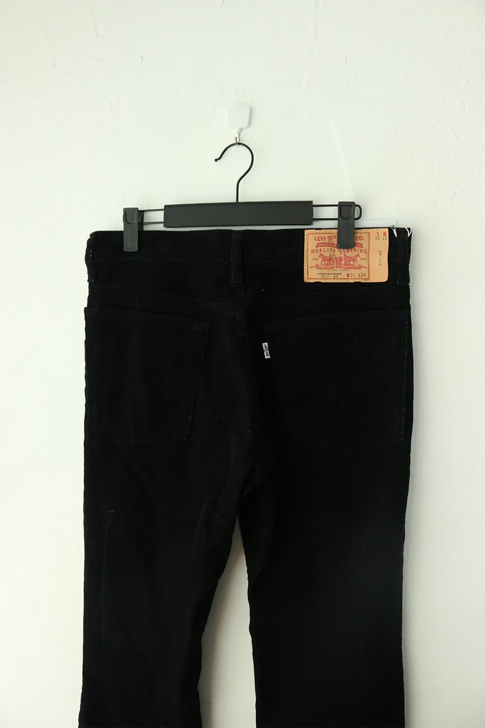 2000s 리바이스 517 블랙 코듀로이 부츠컷 팬츠 상품이미지6