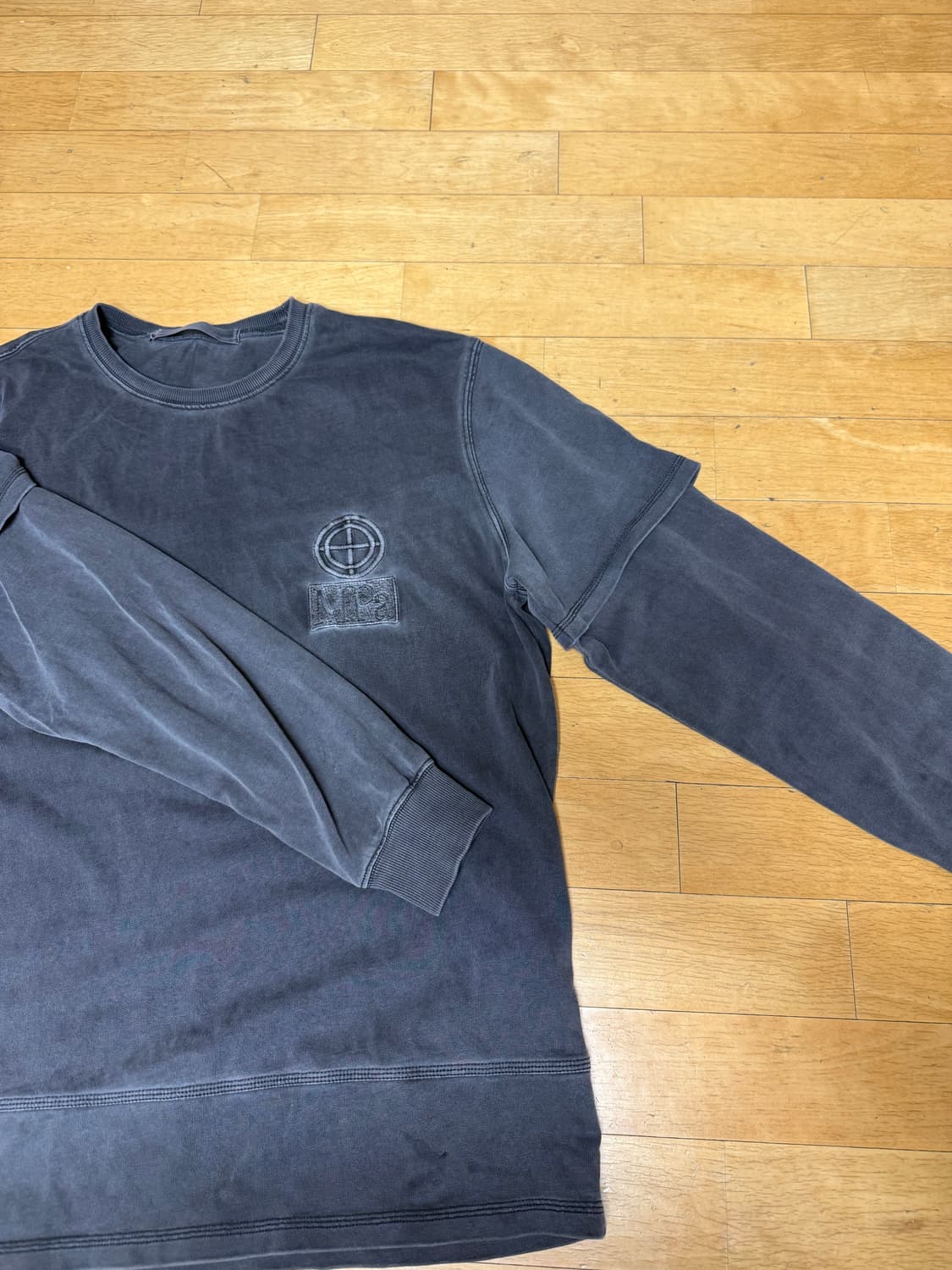 Plastic produck dual long sleeve M사이즈 상품이미지2