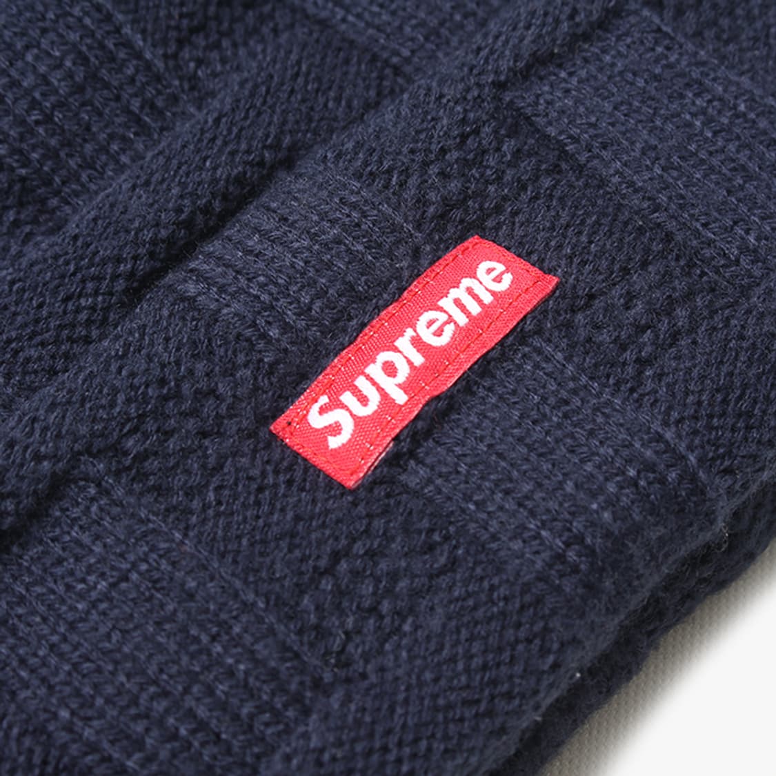  SUPREME "Navy Beanie" 상품이미지2