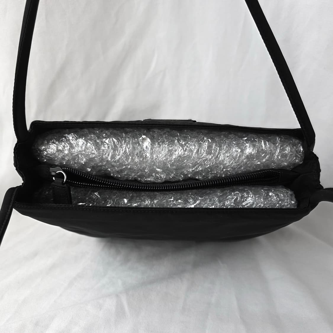 [정품 PRADA] 프라다 두줄 나일론 토트백 스몰 상품이미지6