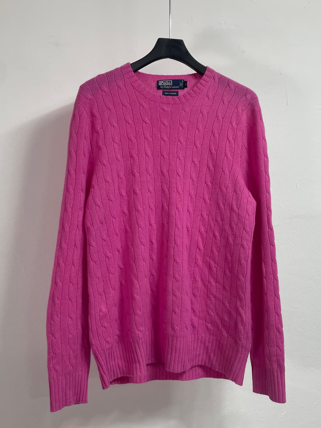 폴로 랄프로렌 캐시미어 케이블 니트 (on.507) 상품이미지1