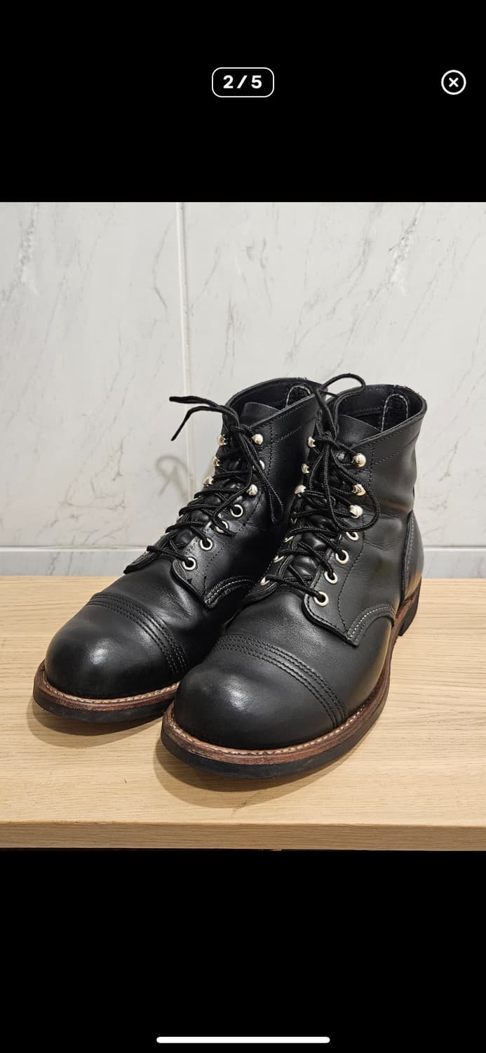 레드윙 아이언레인저 8084 블랙 8.5d 265사이즈 상품이미지2