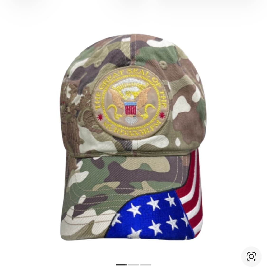 프로젝트 G/R x 엠에프엠333. TGS 밀리터리 베테랑 캡 카모 상품이미지1