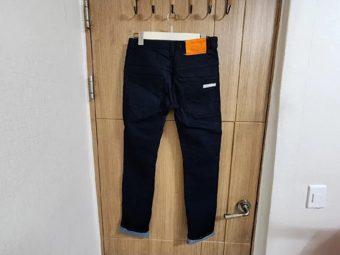 (30)플랙 슬림 생지 데님 팬츠 청바지 상품이미지3